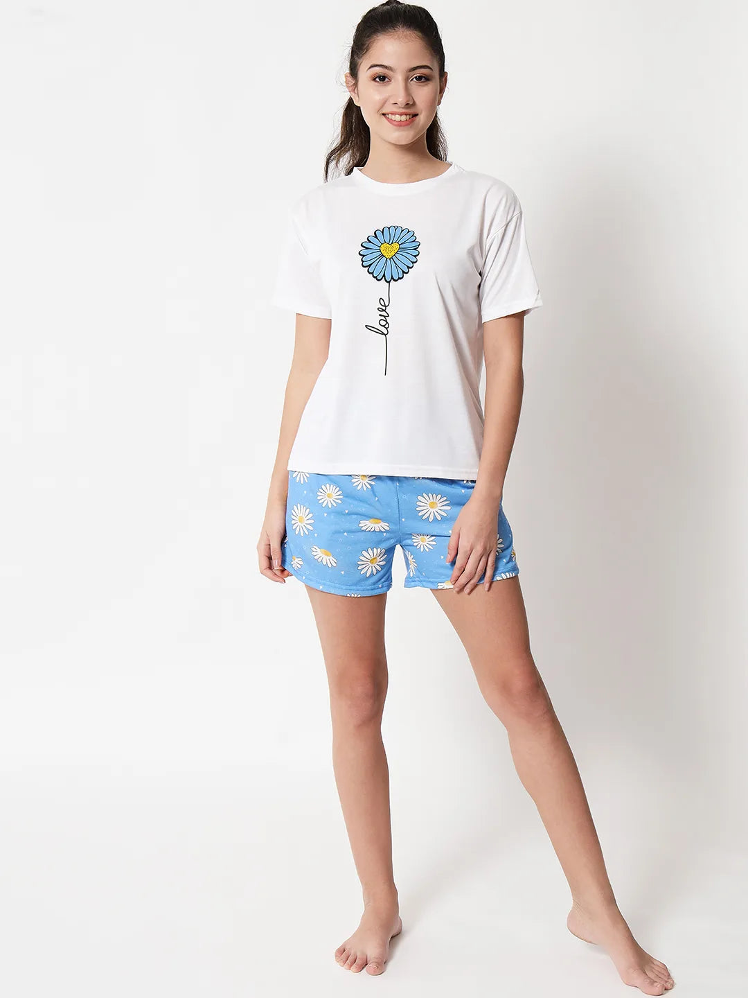 Love Shorts And T-Shirt Set