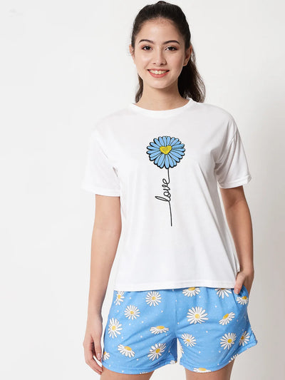 Love Shorts And T-Shirt Set