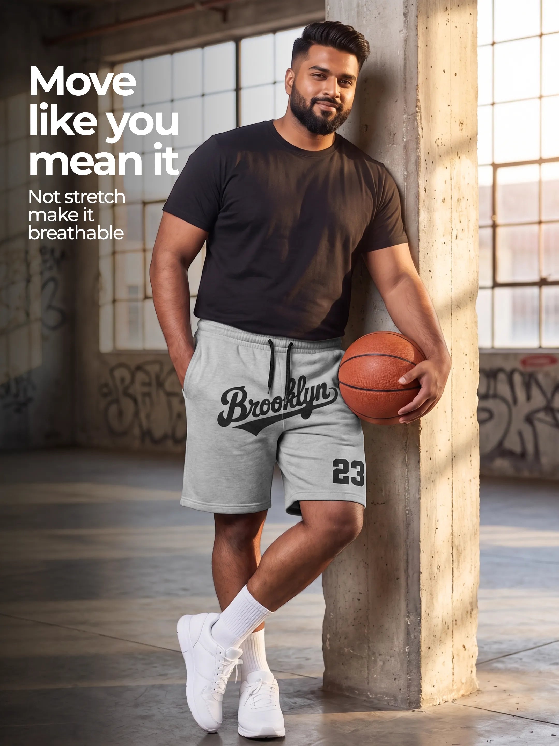 Brooklyn 23 Cotton Mens Shorts