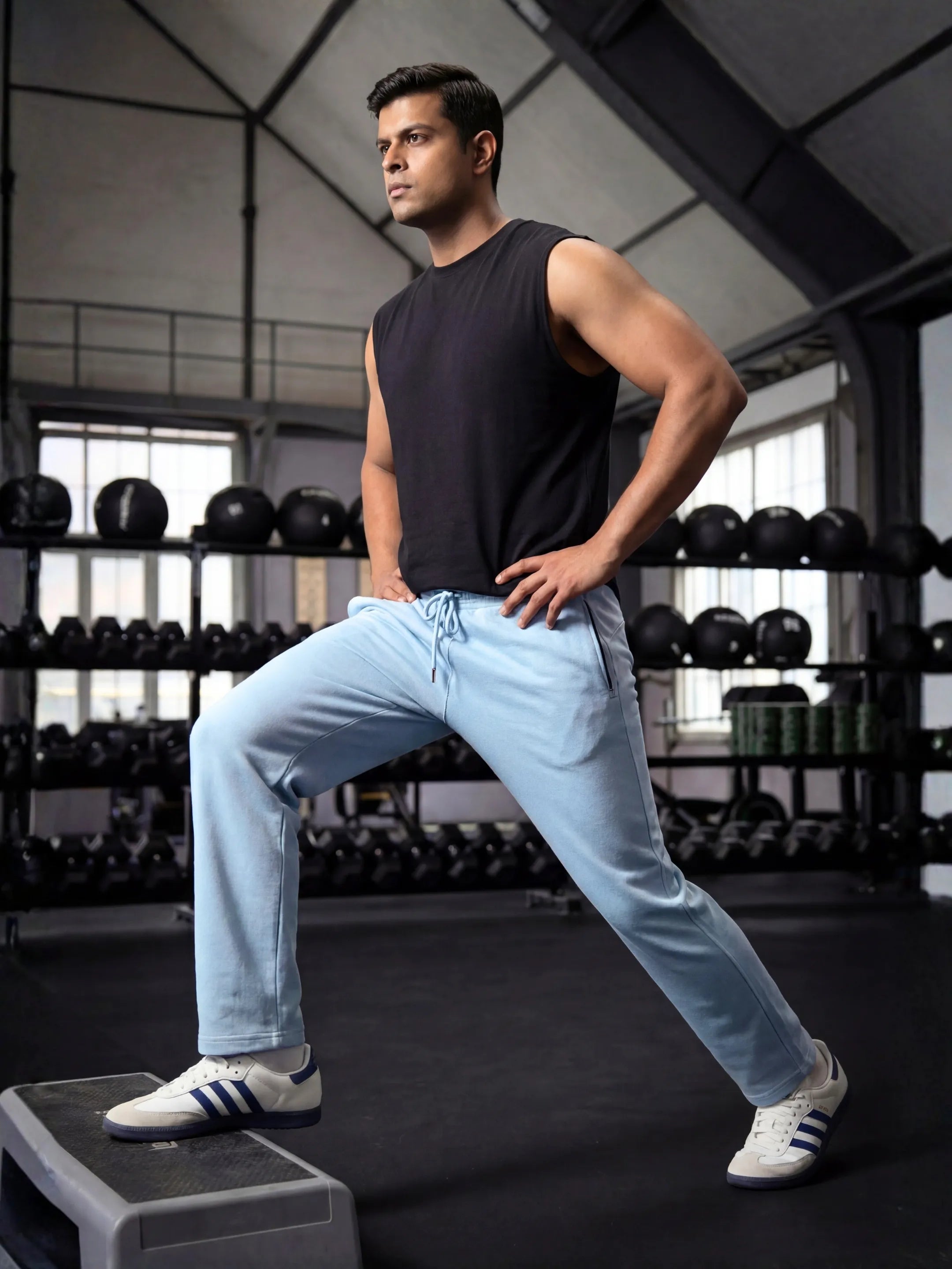 Sky Straight-Fit Joggers