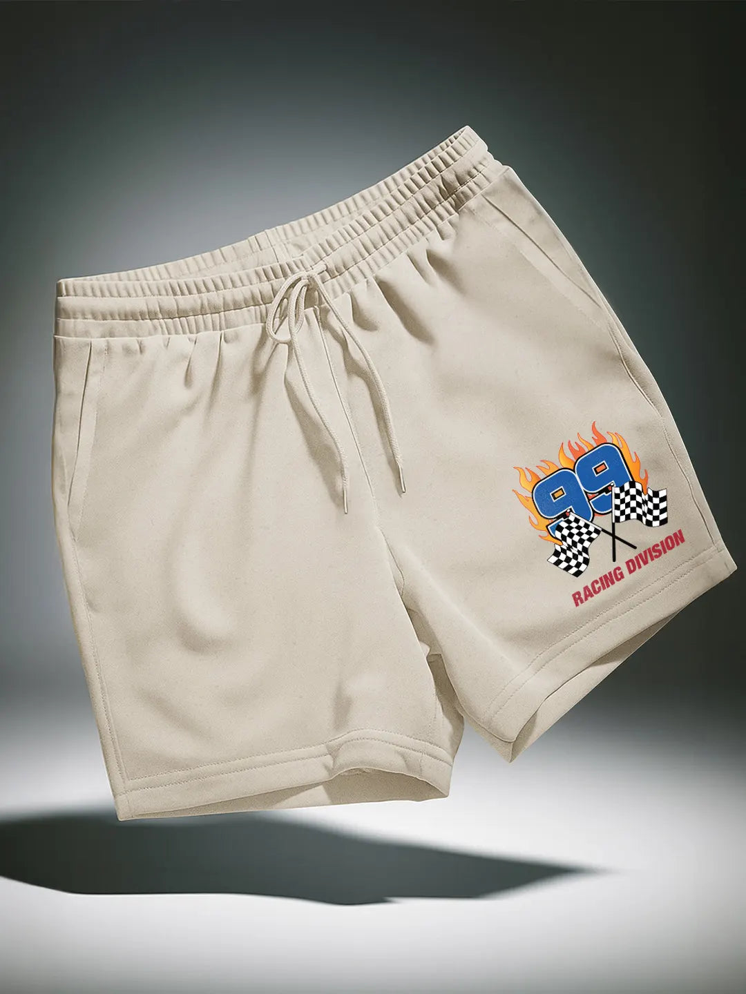 99 Racing Cotton Mens Shorts