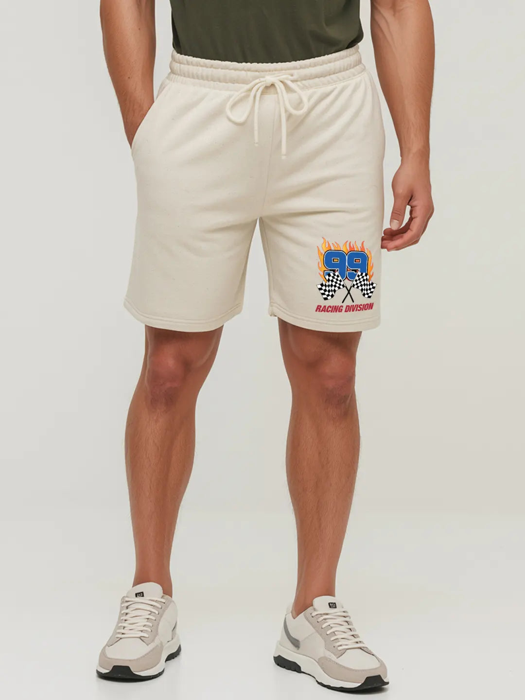 99 Racing Cotton Mens Shorts