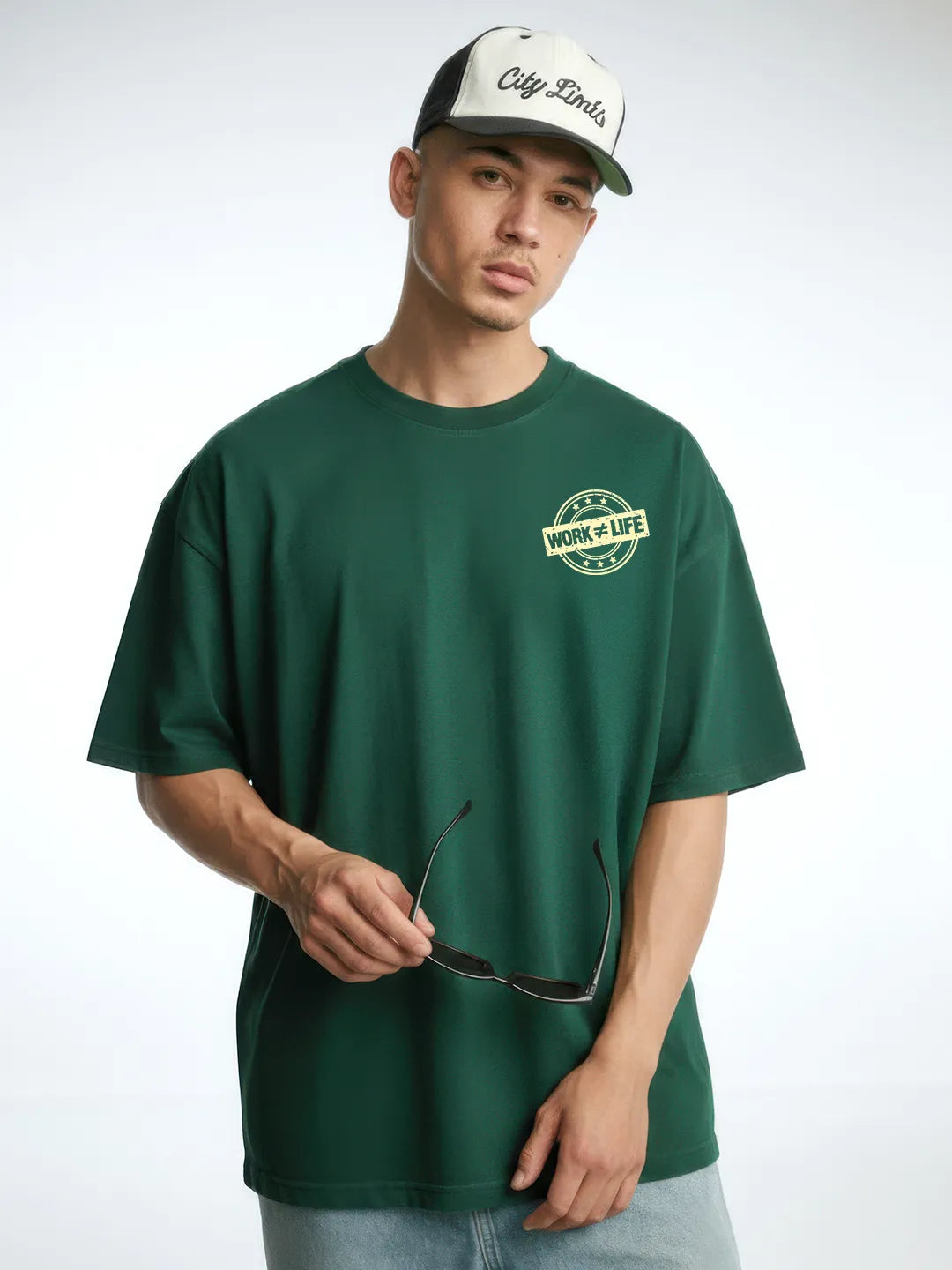 9 To 5 Kills Dreams Mens Oversized T-Shirt