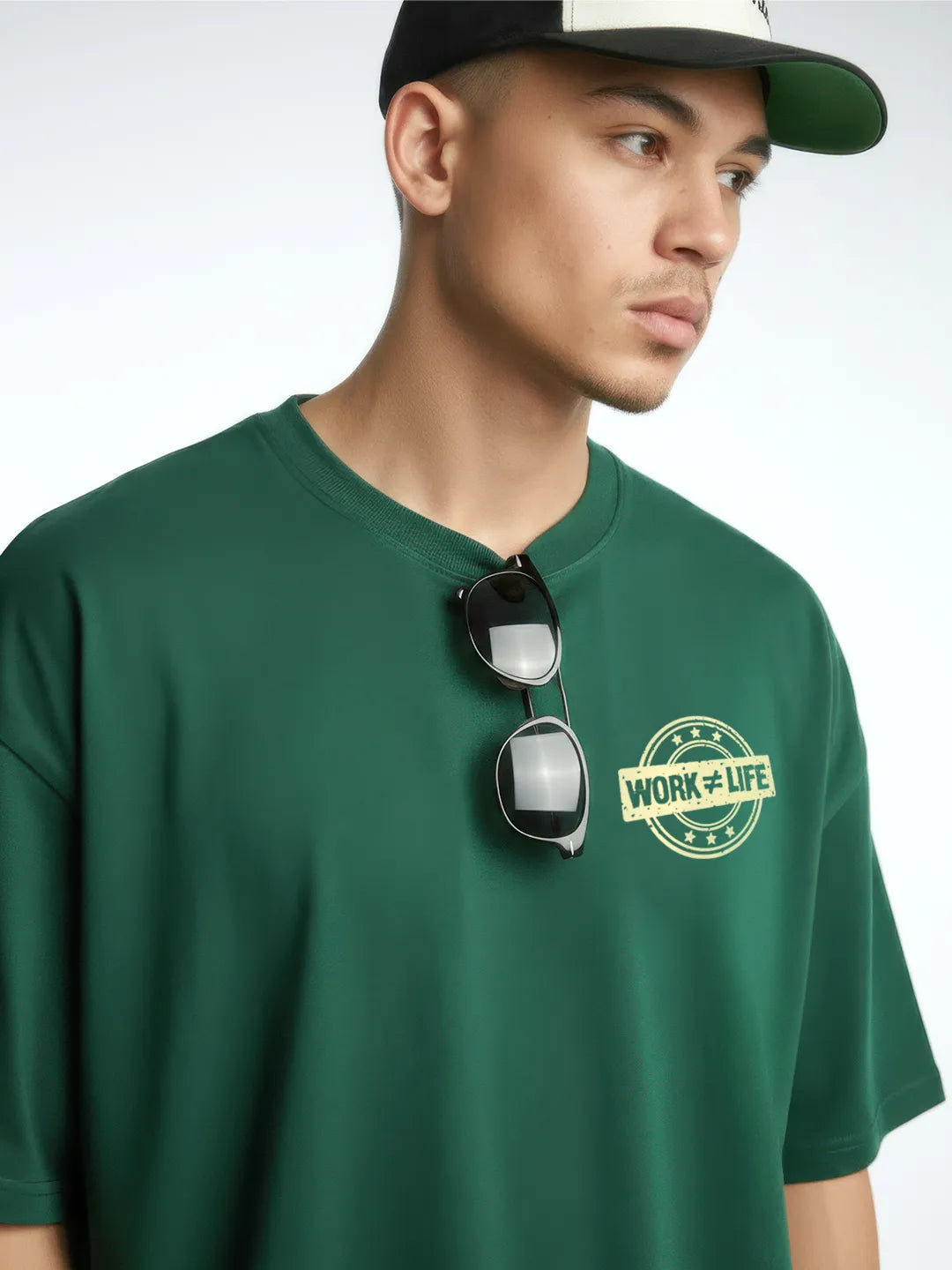 9 To 5 Kills Dreams Mens Oversized T-Shirt