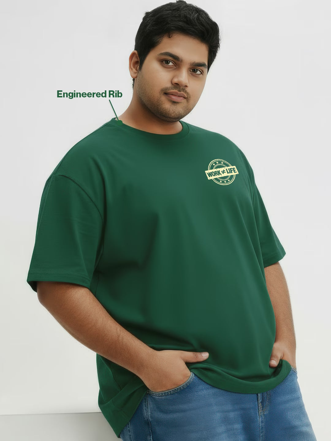 9 To 5 Kills Dreams Men's Oversized T-Shirt