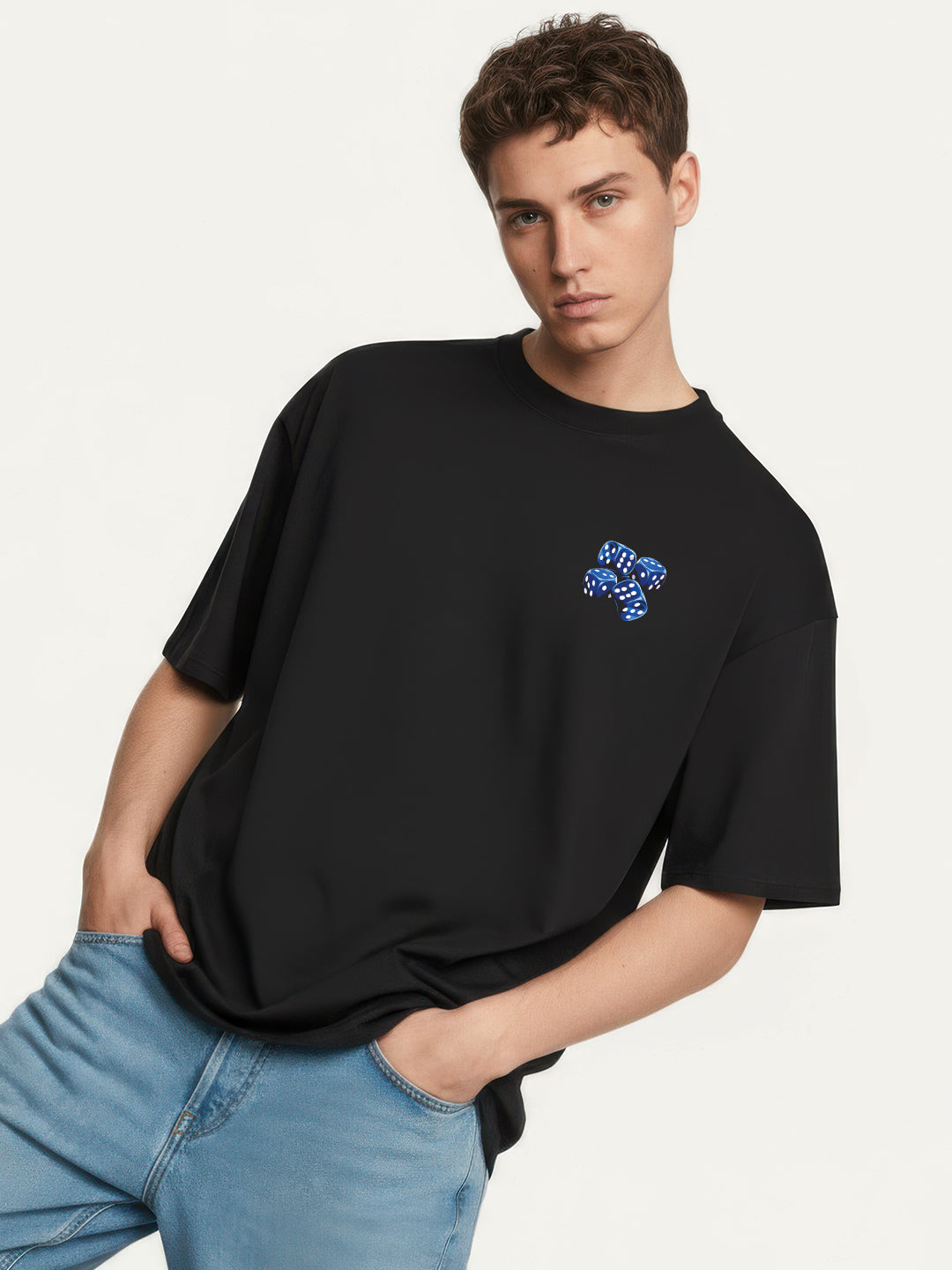 Against All Odds Mens Oversized T-Shirt