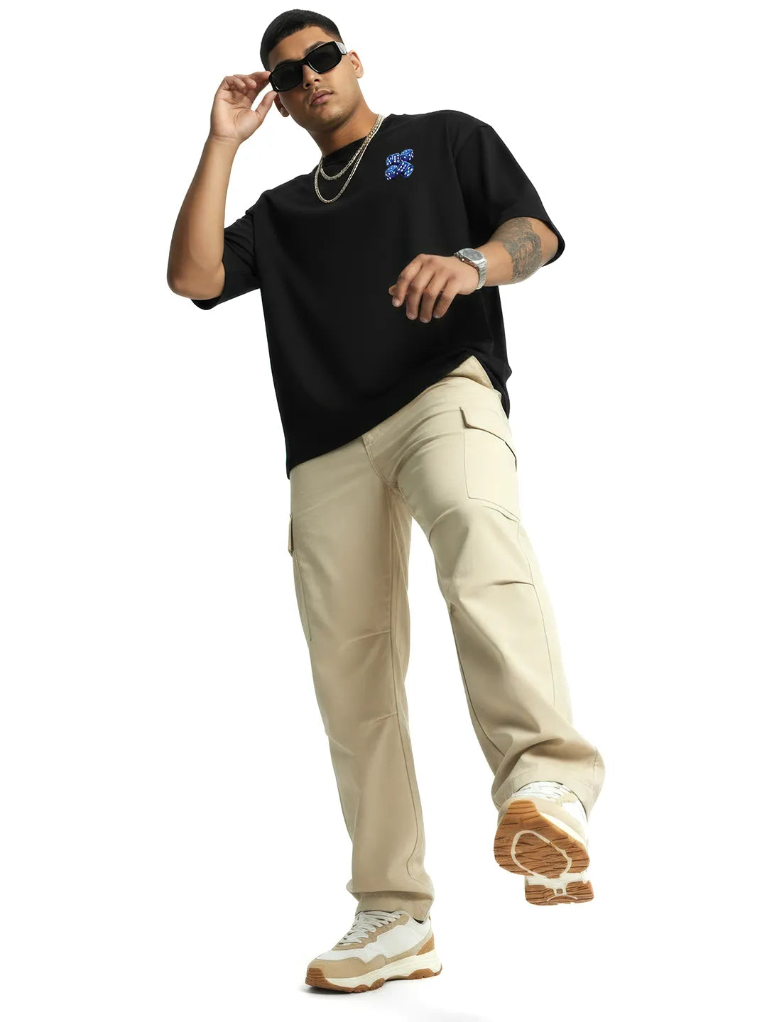 Against All Odds Mens Oversized T-Shirt