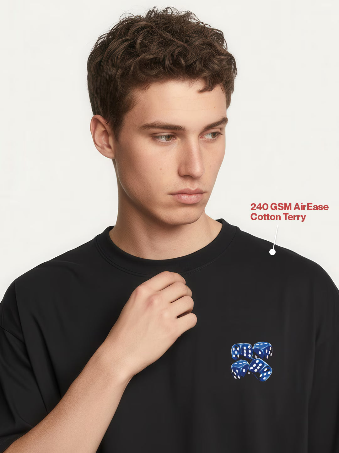 Against All Odds Men's Oversized T-Shirt