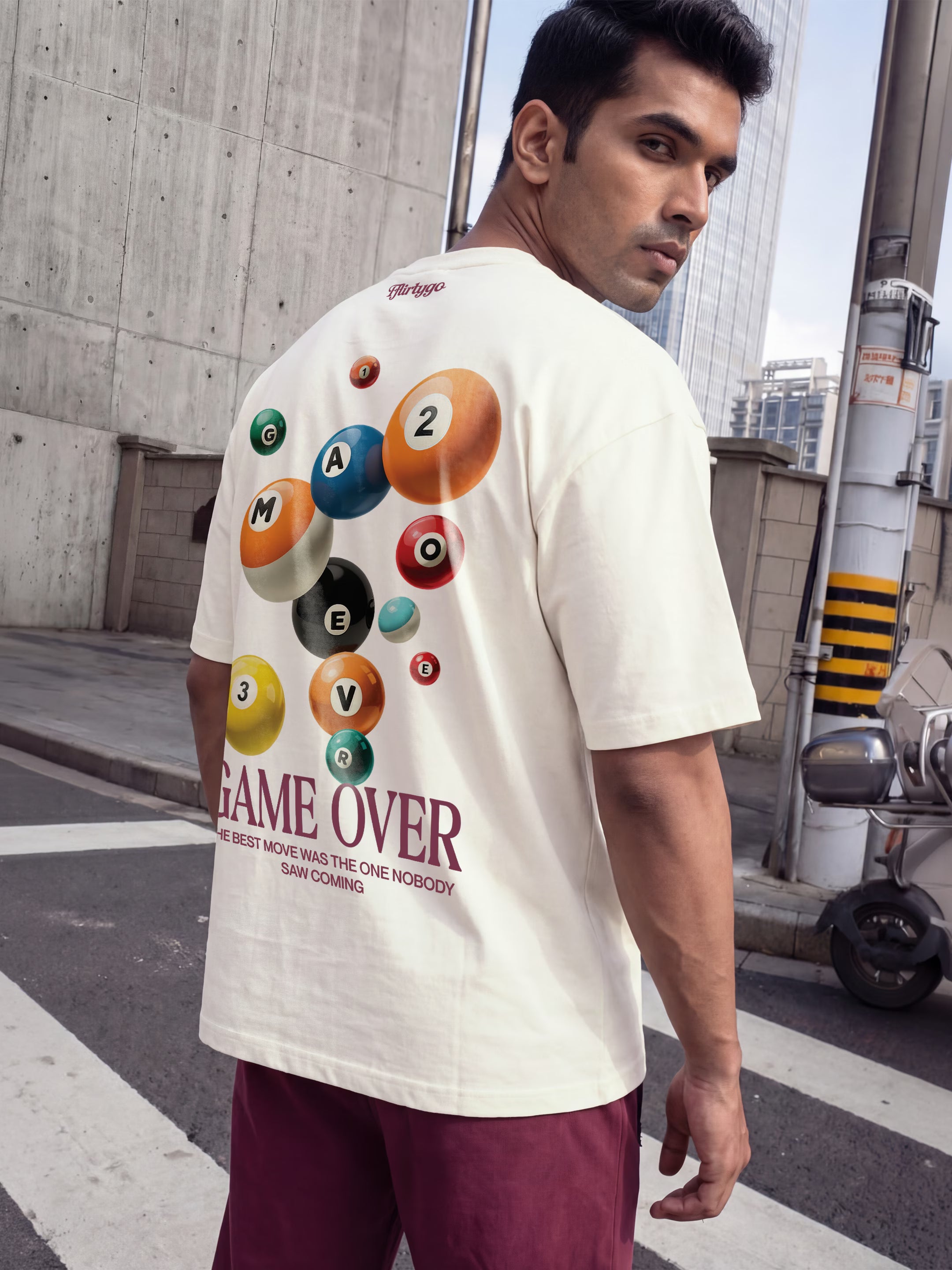 Game Over Cotton Men's 240 GSM AirEase Co-ord