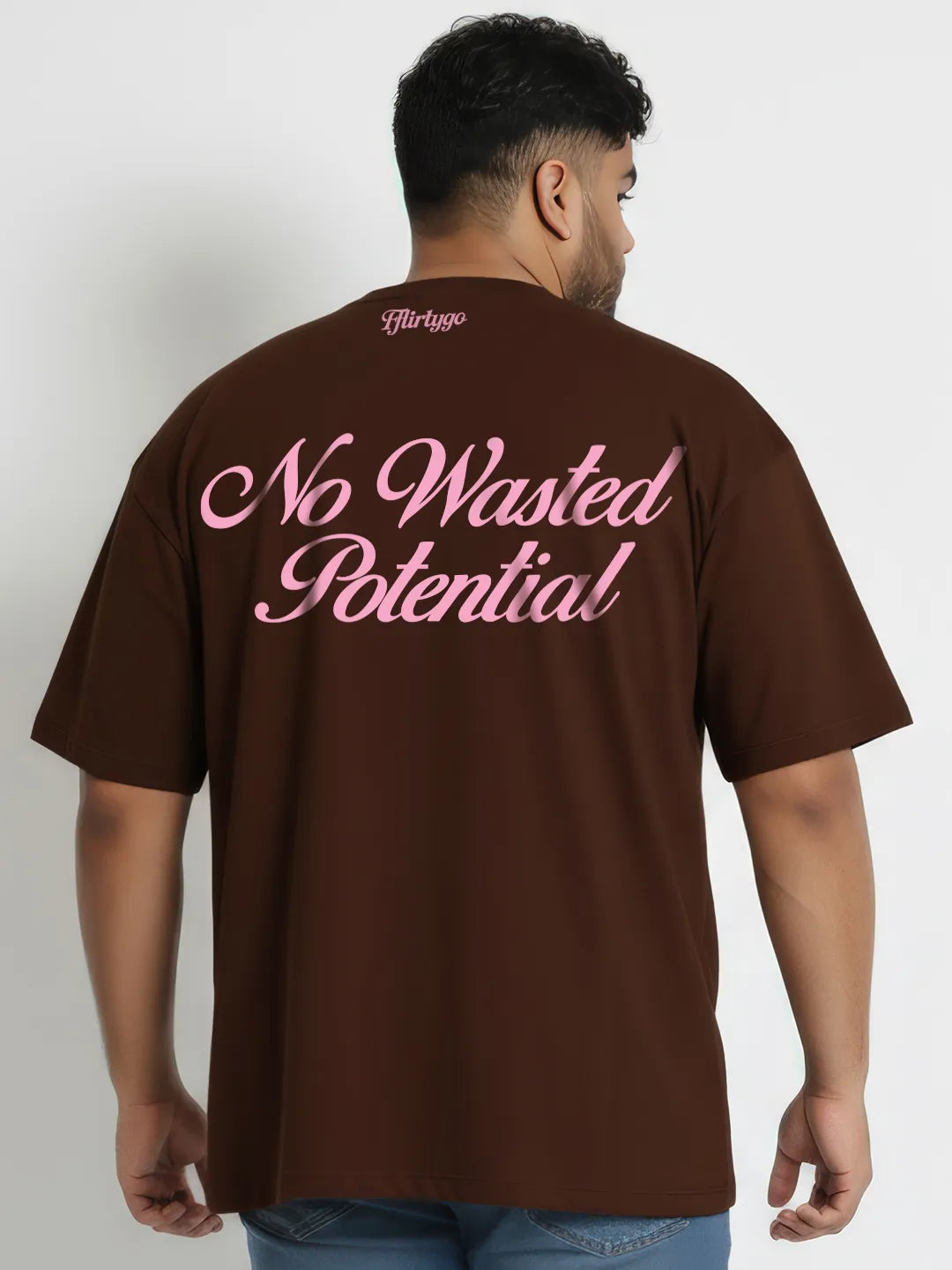 No Wasted Potential Mens Oversized T-Shirt