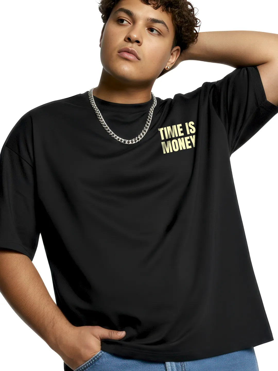 I Spent All My Money On Watches Mens Oversized T-Shirt