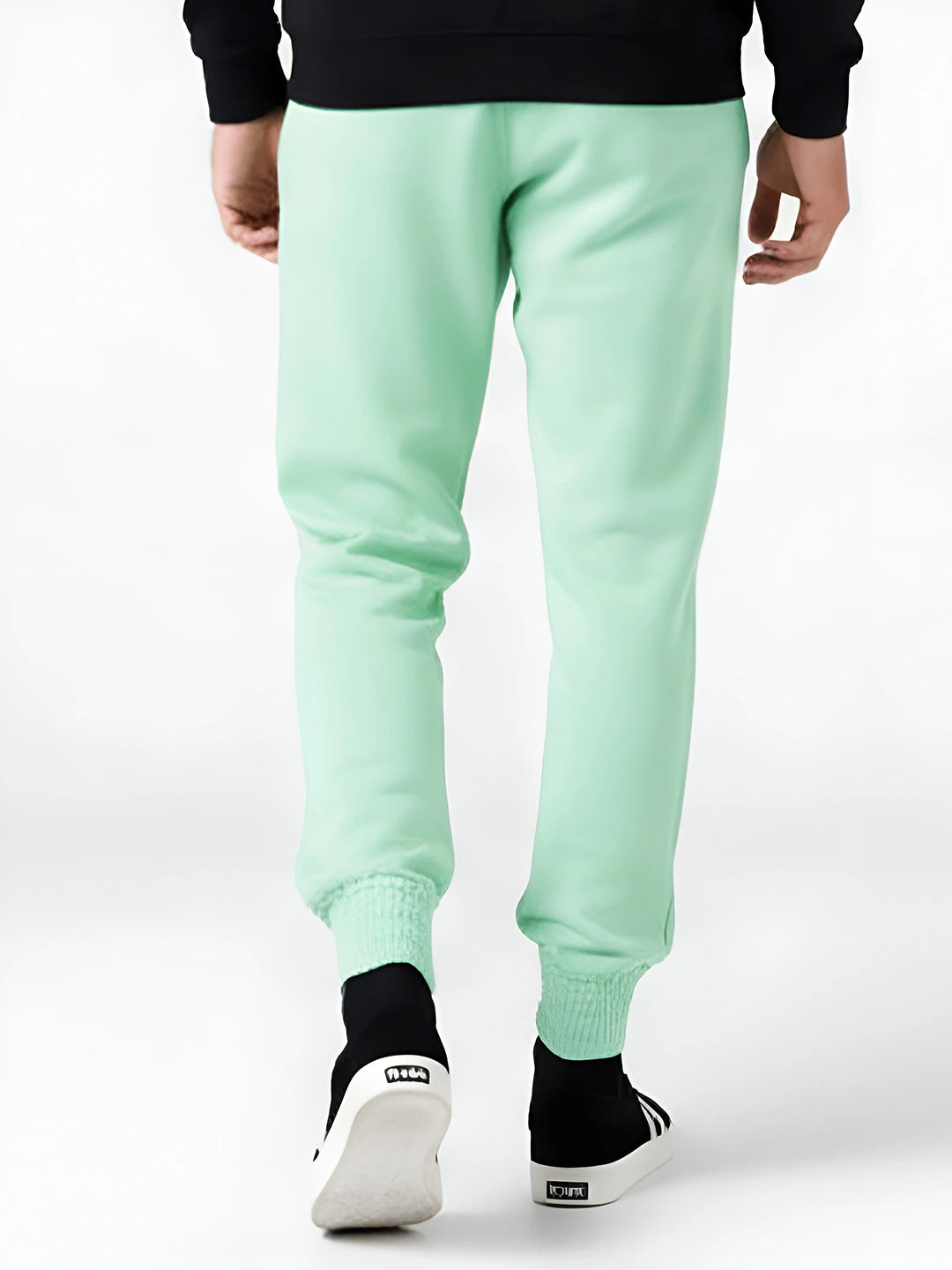 Sea Green Fleece Joggers