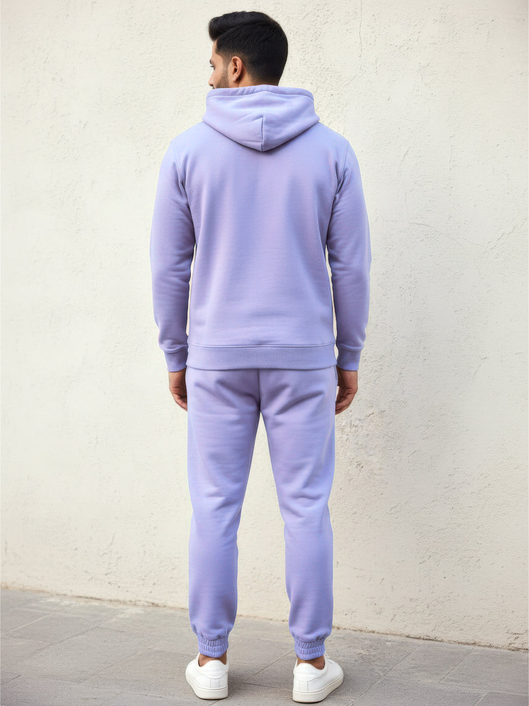 || LILAC THERMAL CO-ORD SET (HOODIE AND JOGGER COMBO) ||