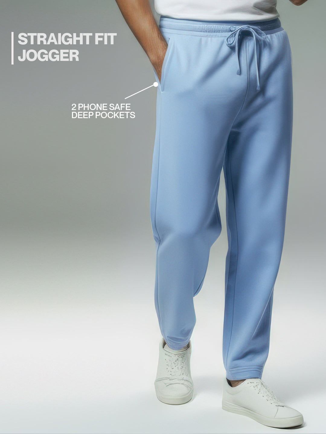 Sky Straight-Fit Joggers