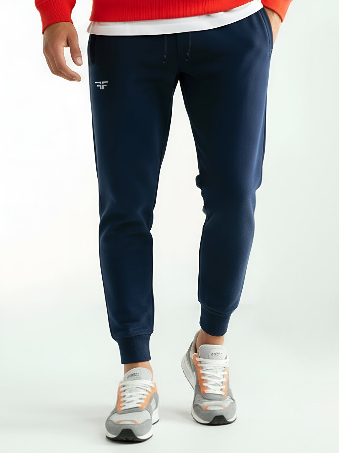 Navy Fleece Joggers