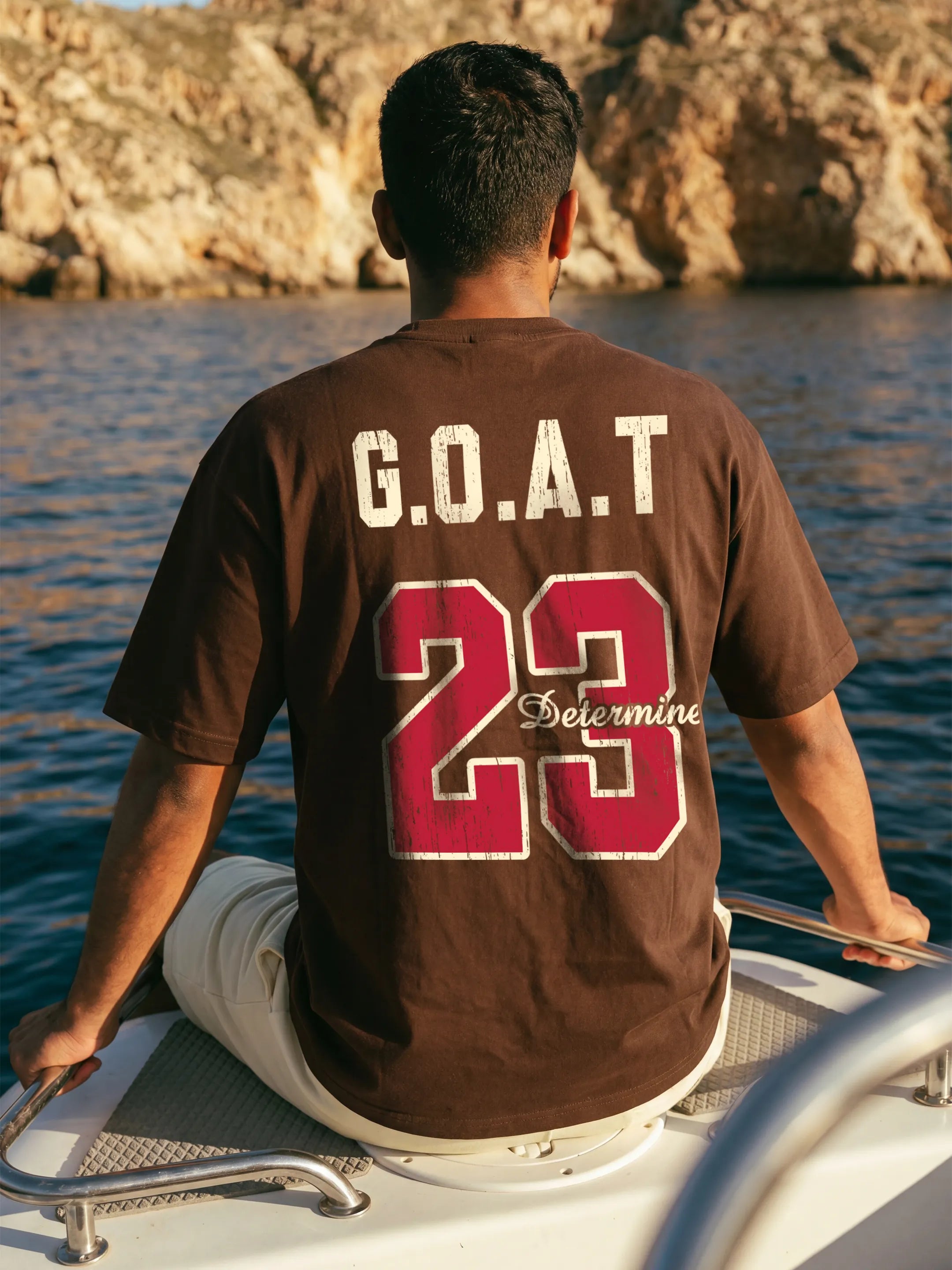 GOAT Men's Oversized T-Shirt