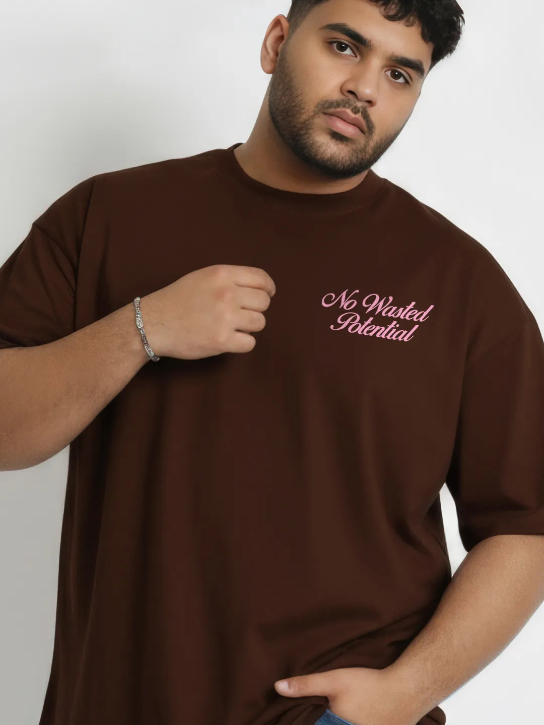 No Wasted Potential Mens Oversized T-Shirt