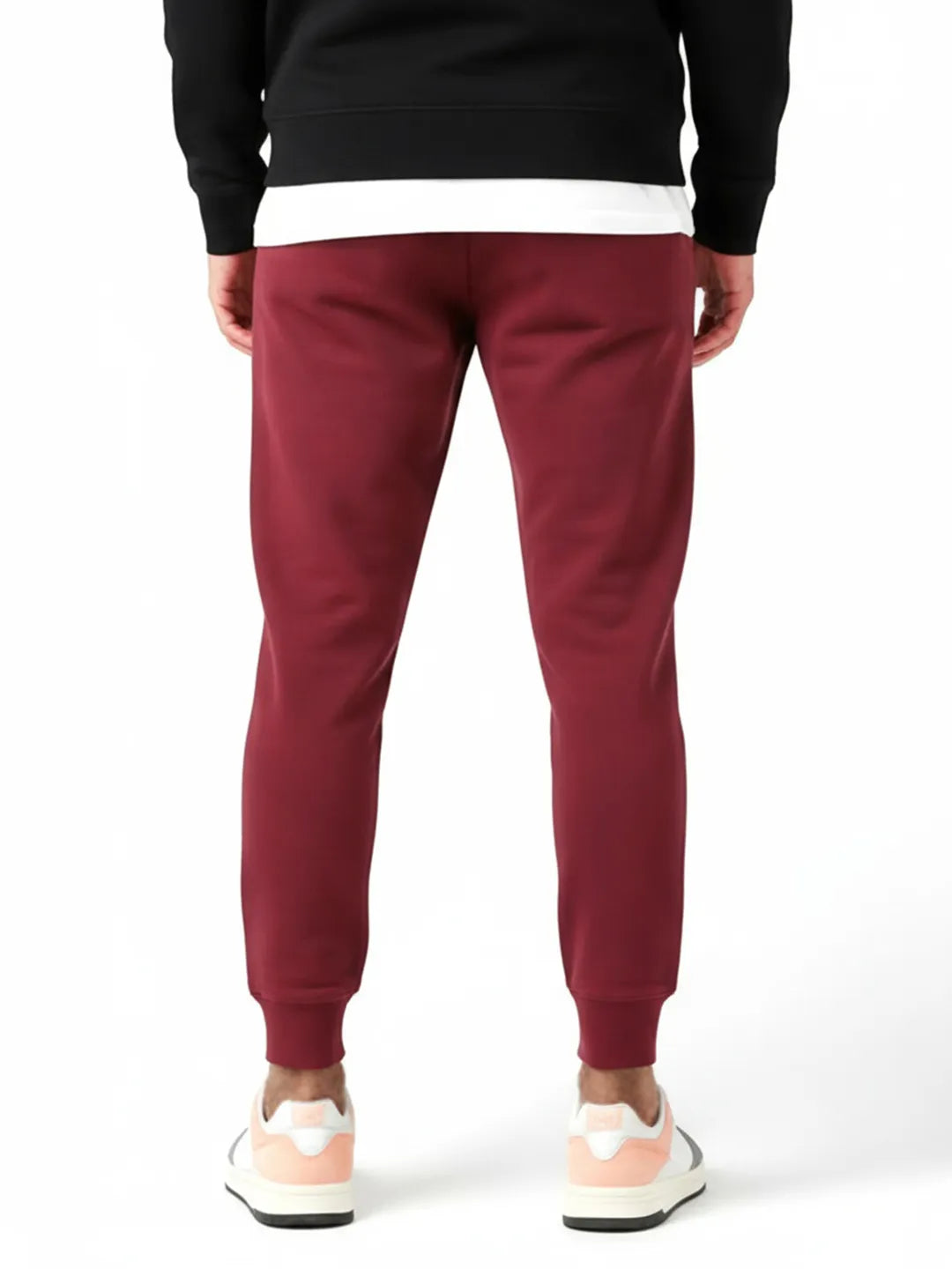 Red Fleece Joggers