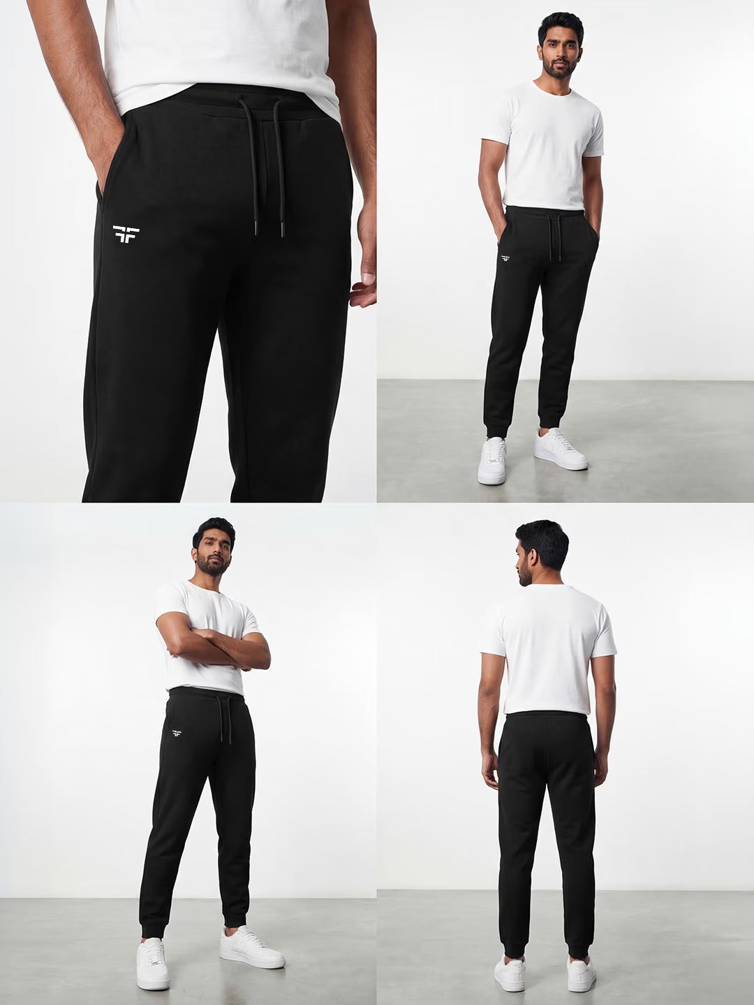 Black Baggy Joggers