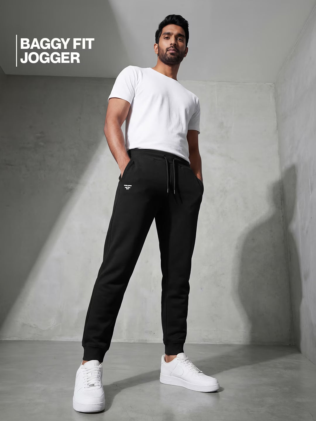 Black Baggy Joggers