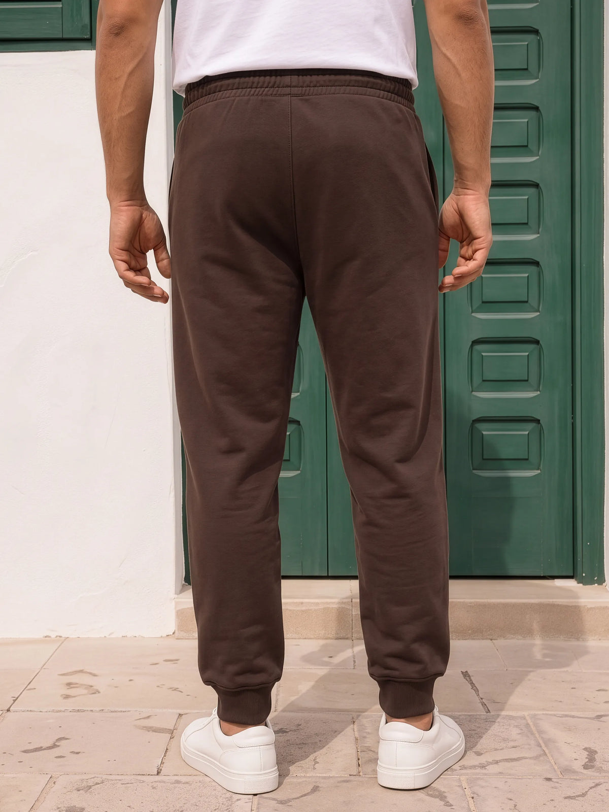 Coffee Brown Fleece Joggers