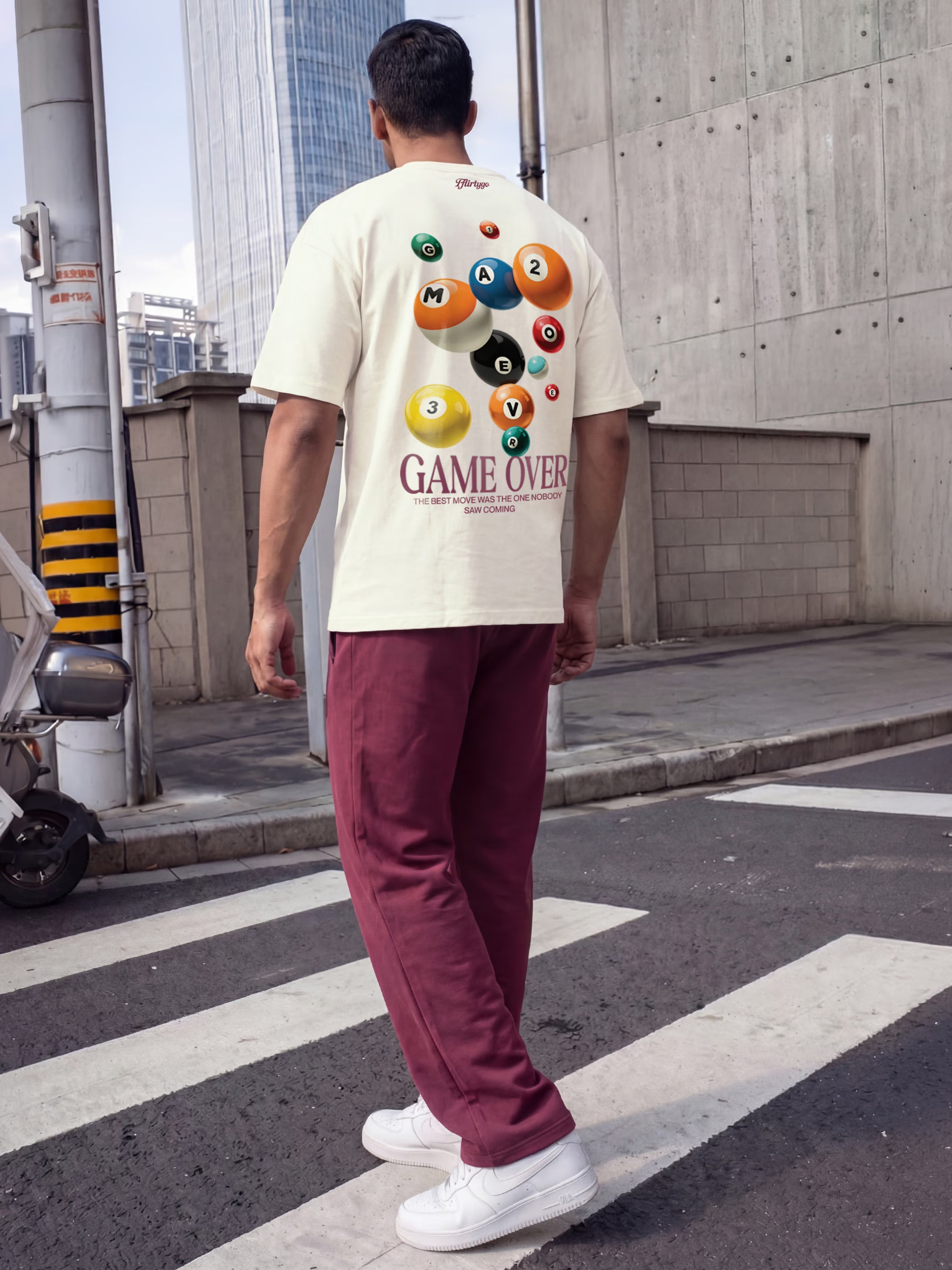 Game Over Cotton Men's 240 GSM AirEase Co-ord