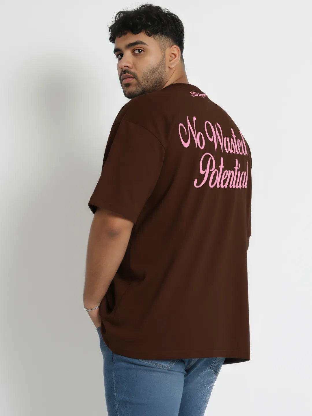 No Wasted Potential Mens Oversized T-Shirt