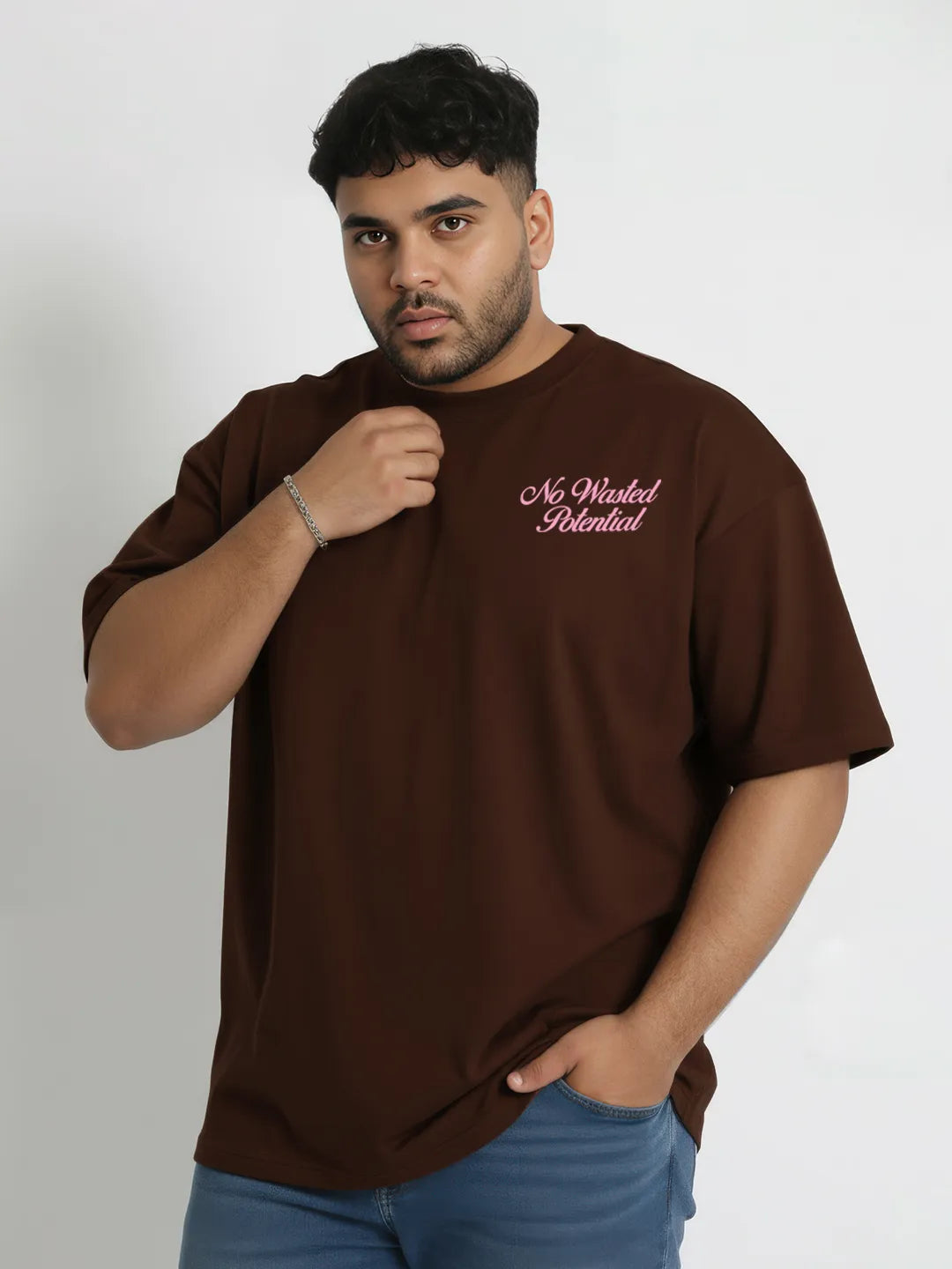 No Wasted Potential Mens Oversized T-Shirt