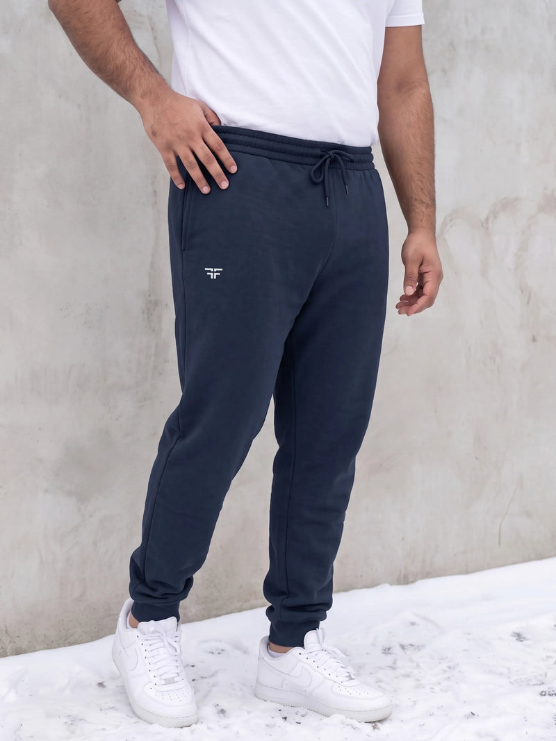Navy Fleece Joggers