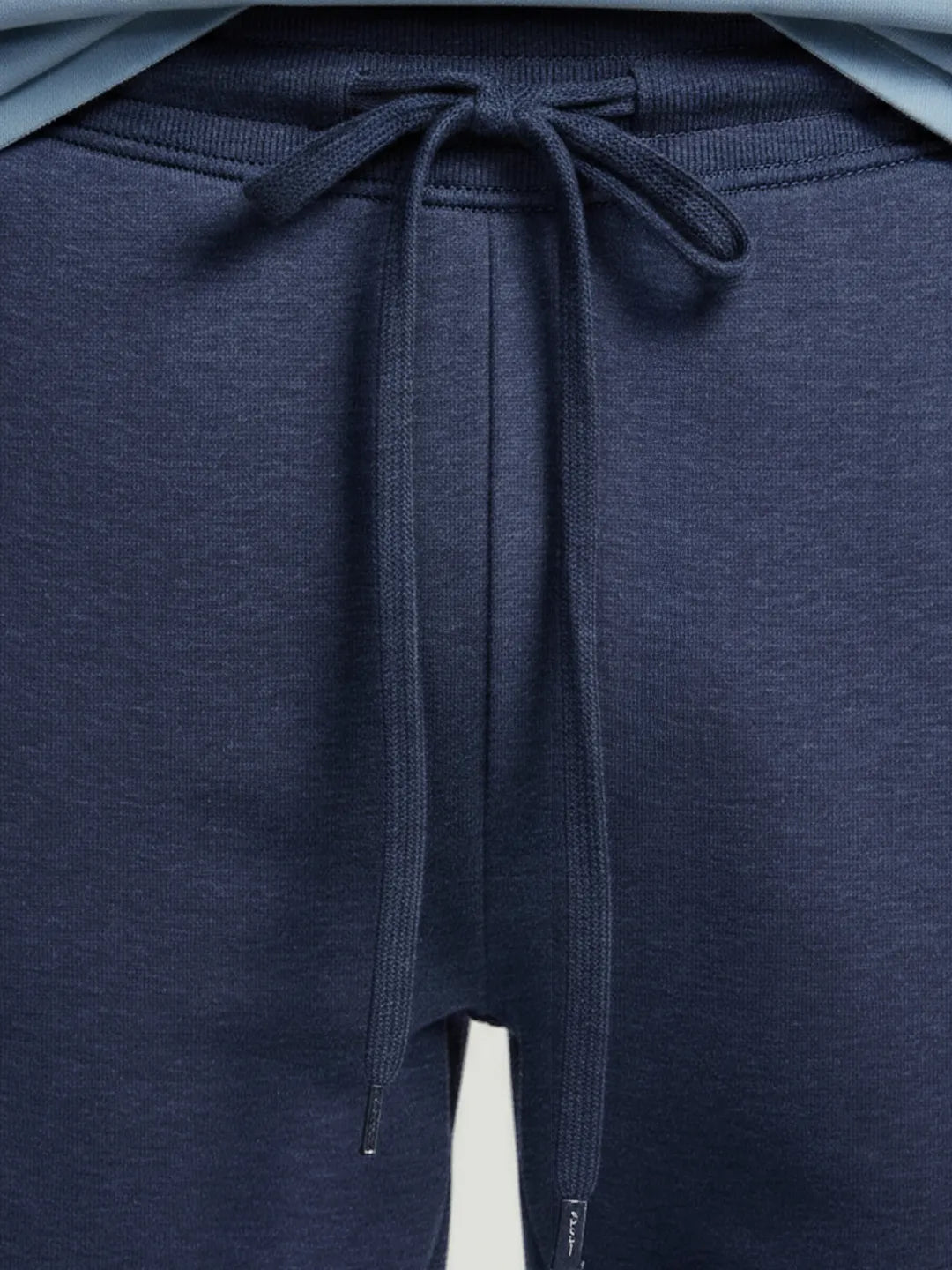 Blue Melange Baggy Joggers