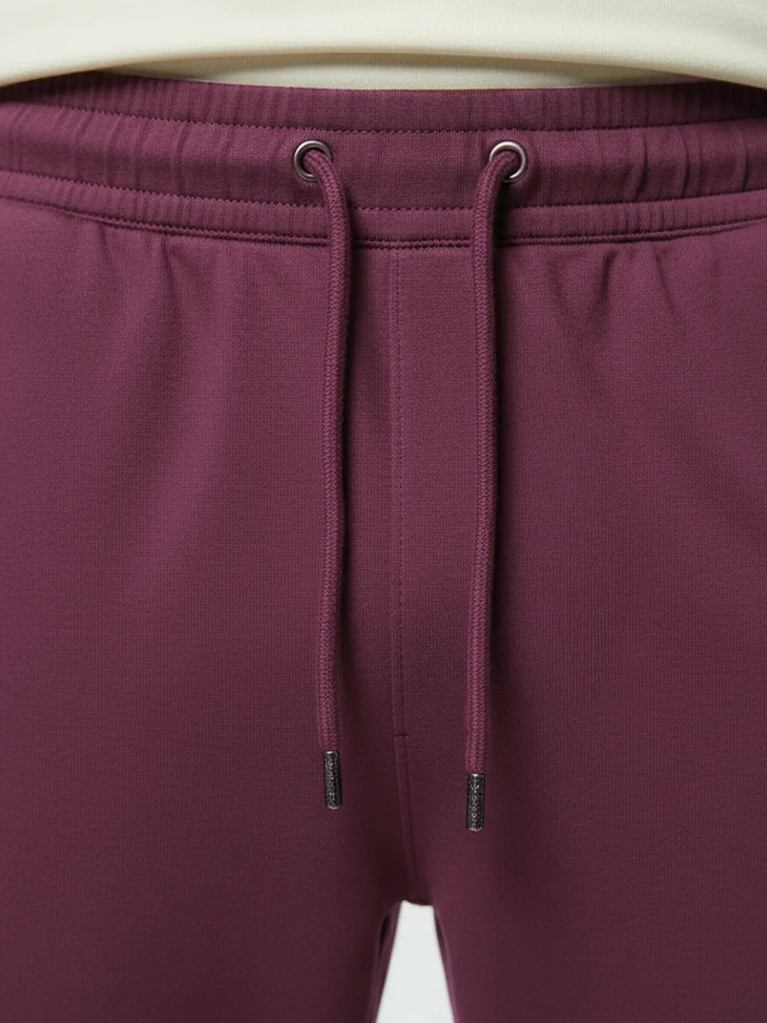 Maroon Baggy Joggers