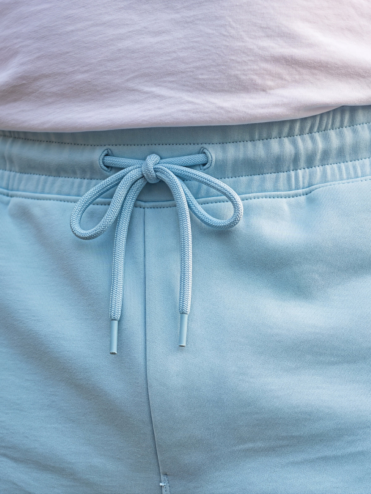 Turquoise Straight Fleece Joggers