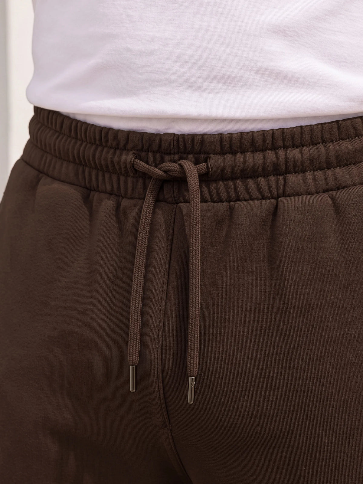 Coffee Brown Fleece Joggers