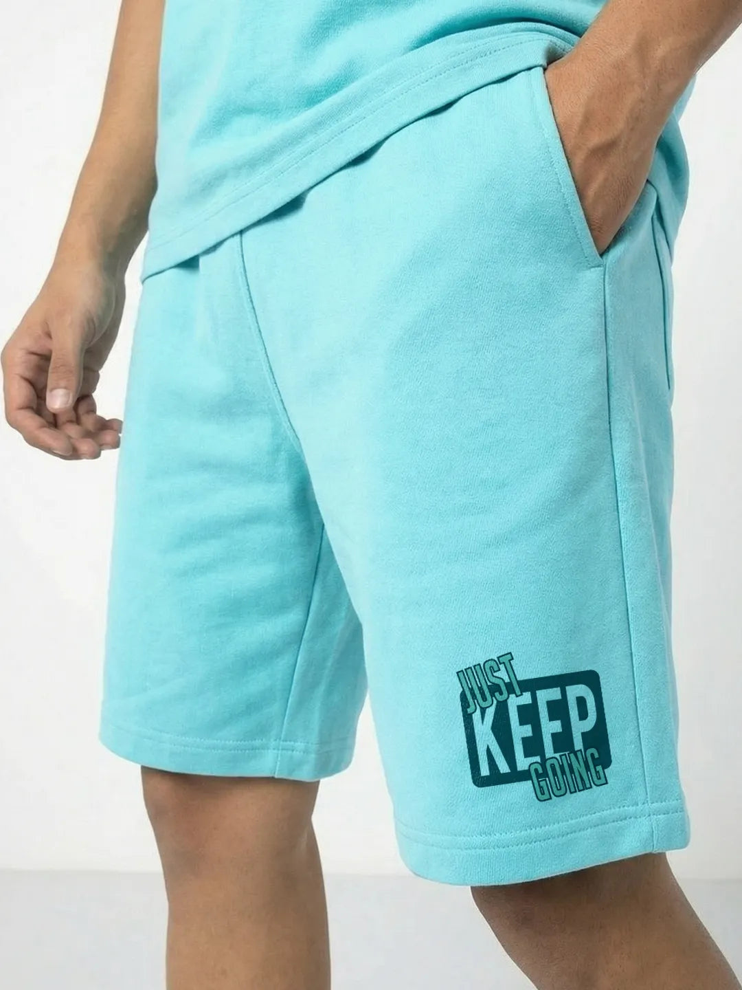 Just Keep Going Cotton Men's Oversized Coord Sets
