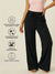 Boardroom Black Flared PJ Pants