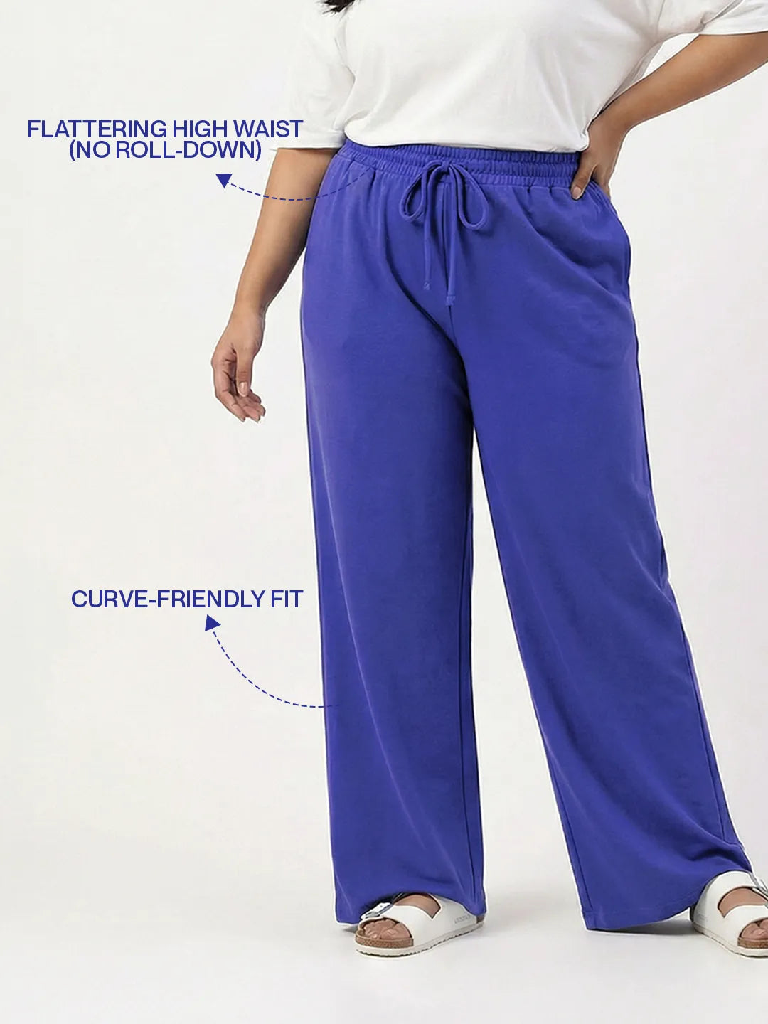 Brunch Navy Flared PJ Pants
