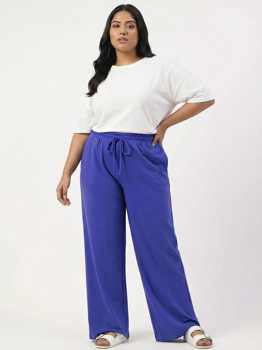 Brunch Navy Flared PJ Pants