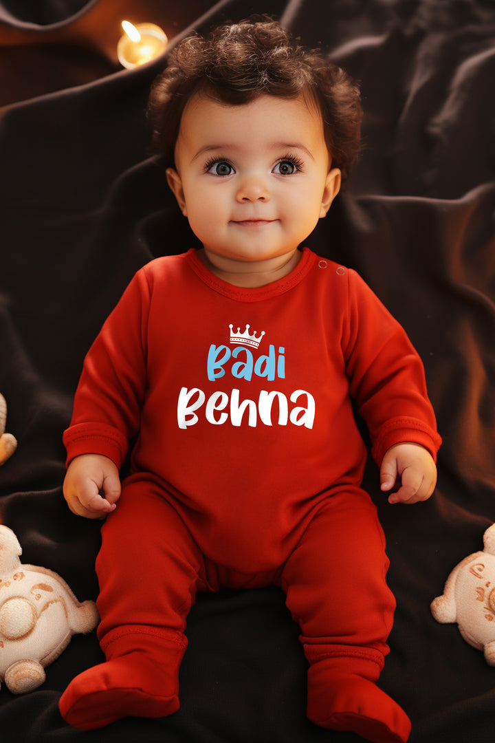 Badi Behna Baby Romper | Onesies