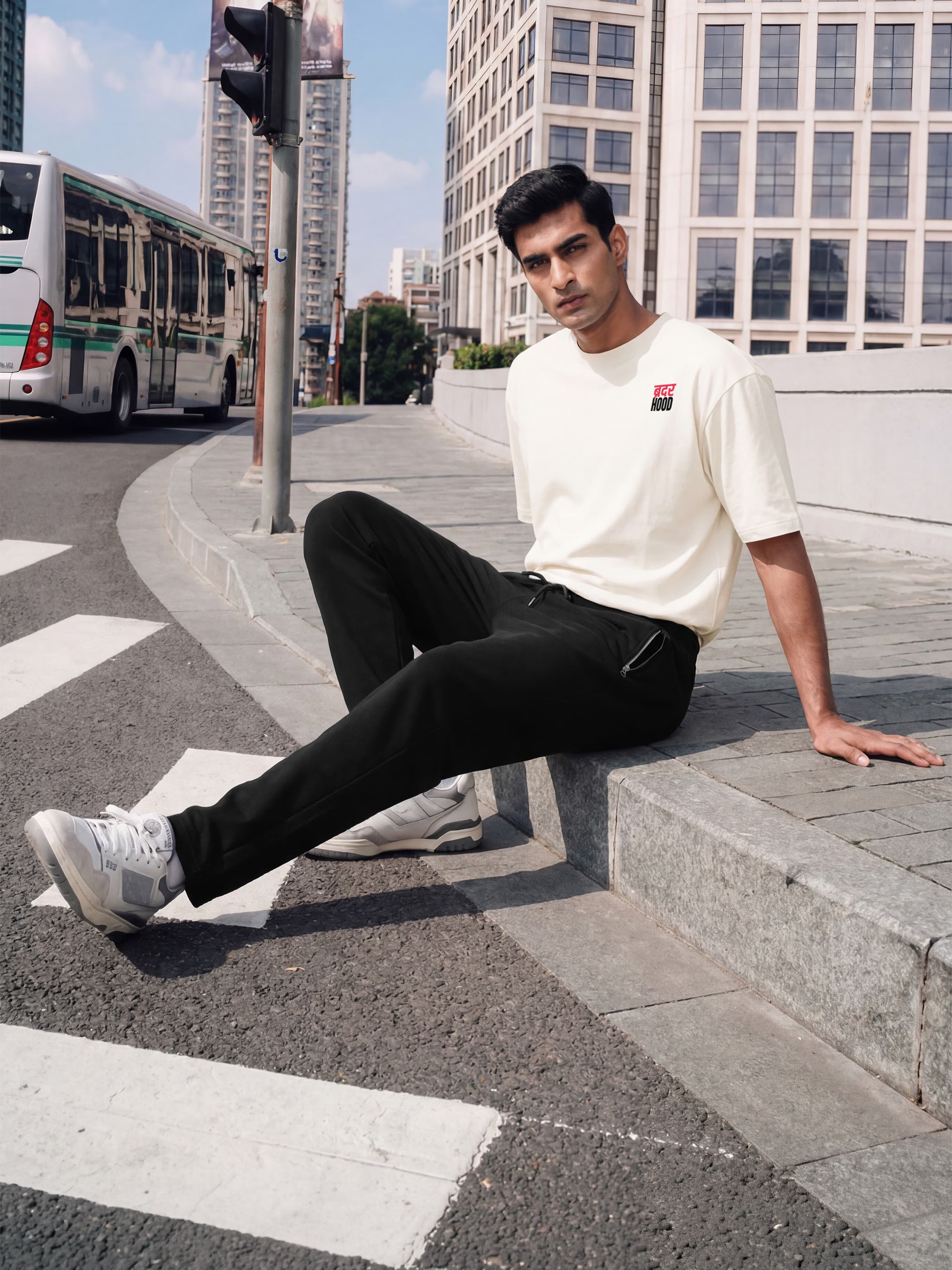 Bhai Chara Cotton Men's Oversized T-Shirt