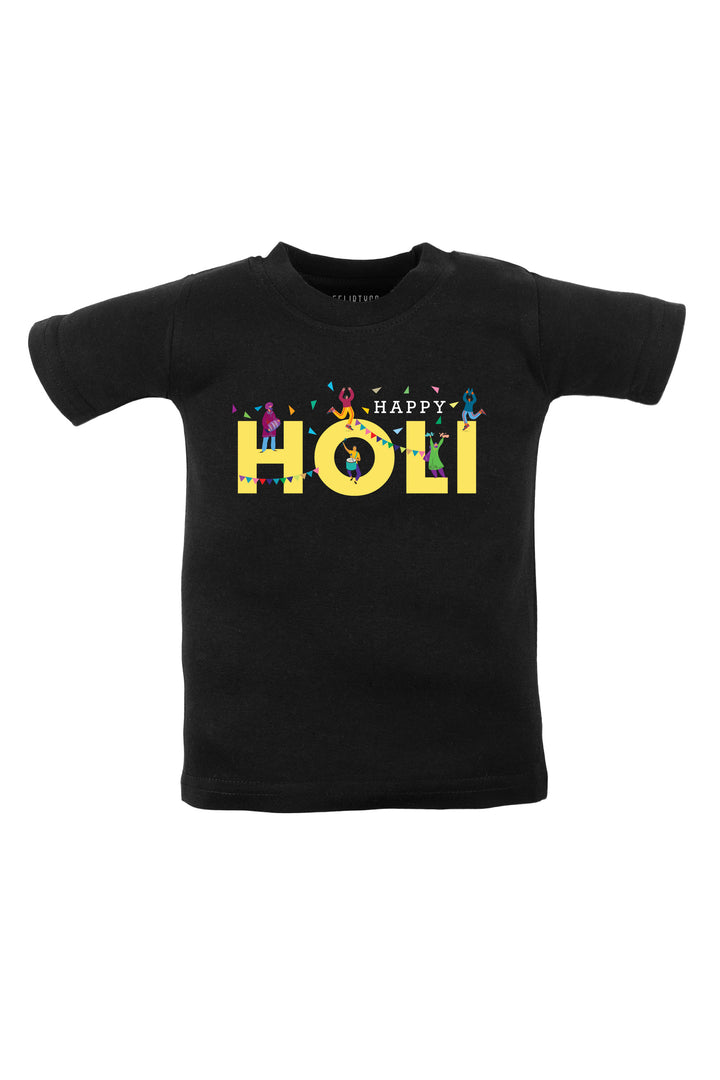 Happy Holi Kids T Shirt