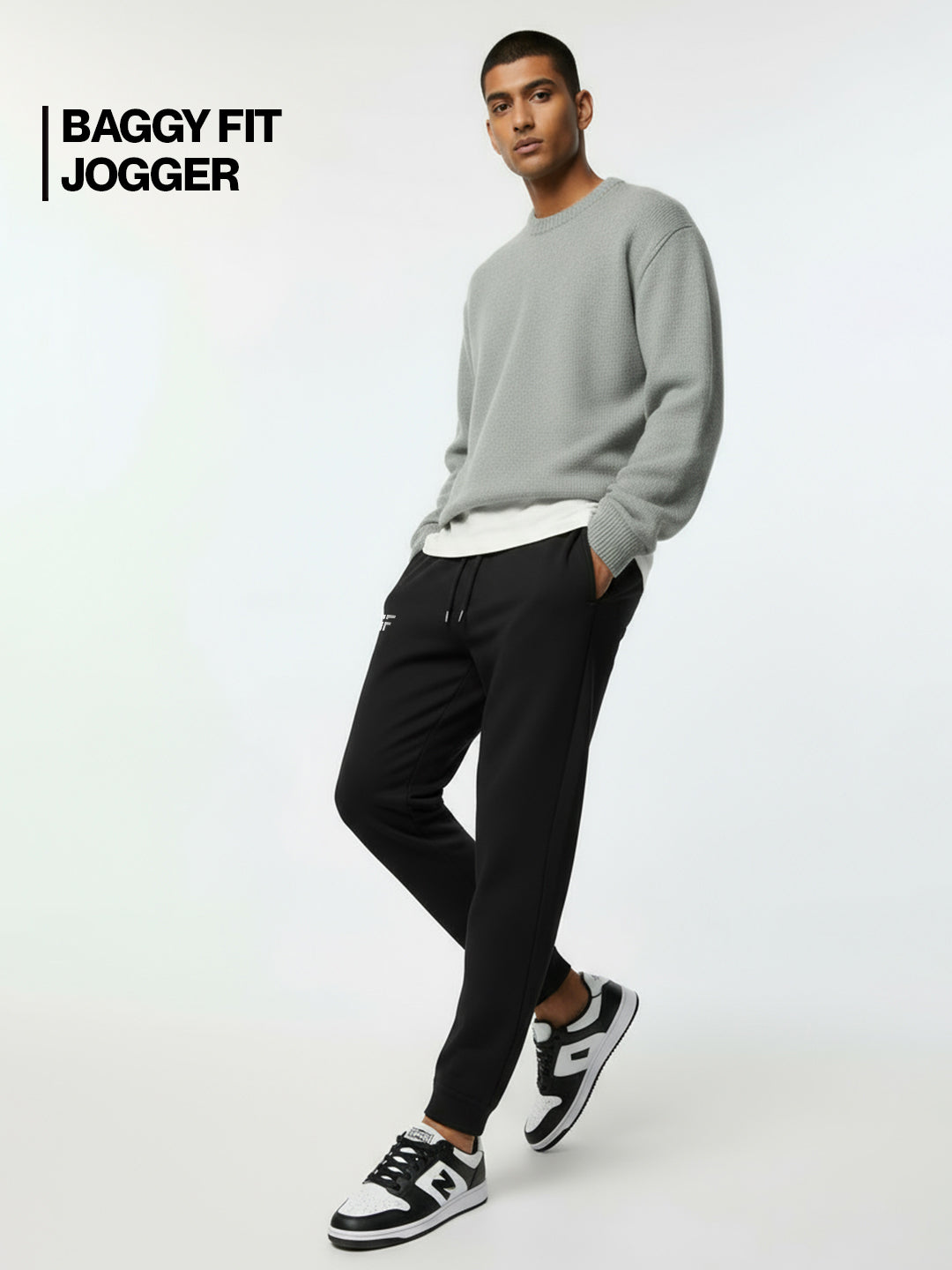 Black Baggy Joggers