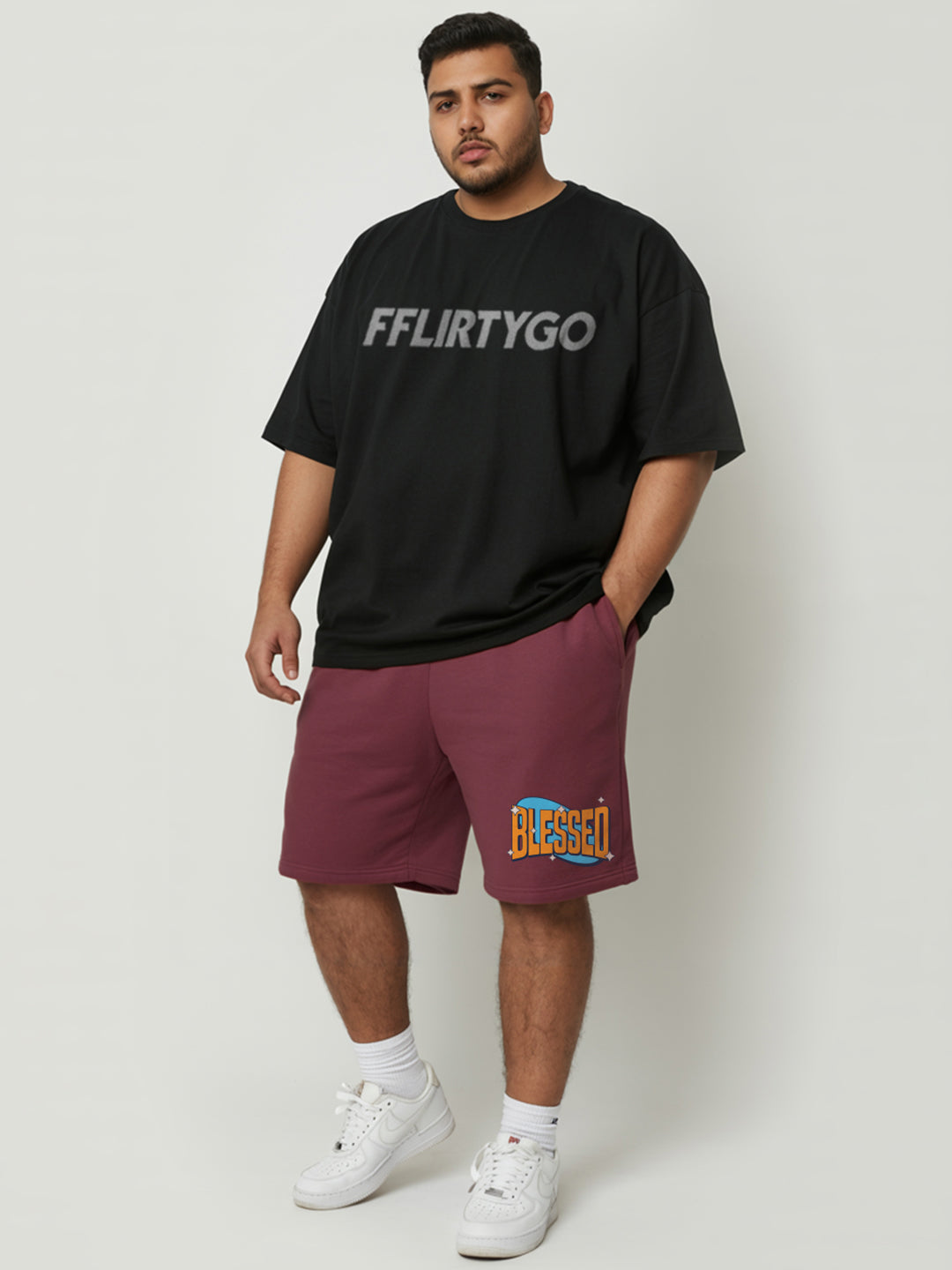 Blessed Cotton Mens Shorts