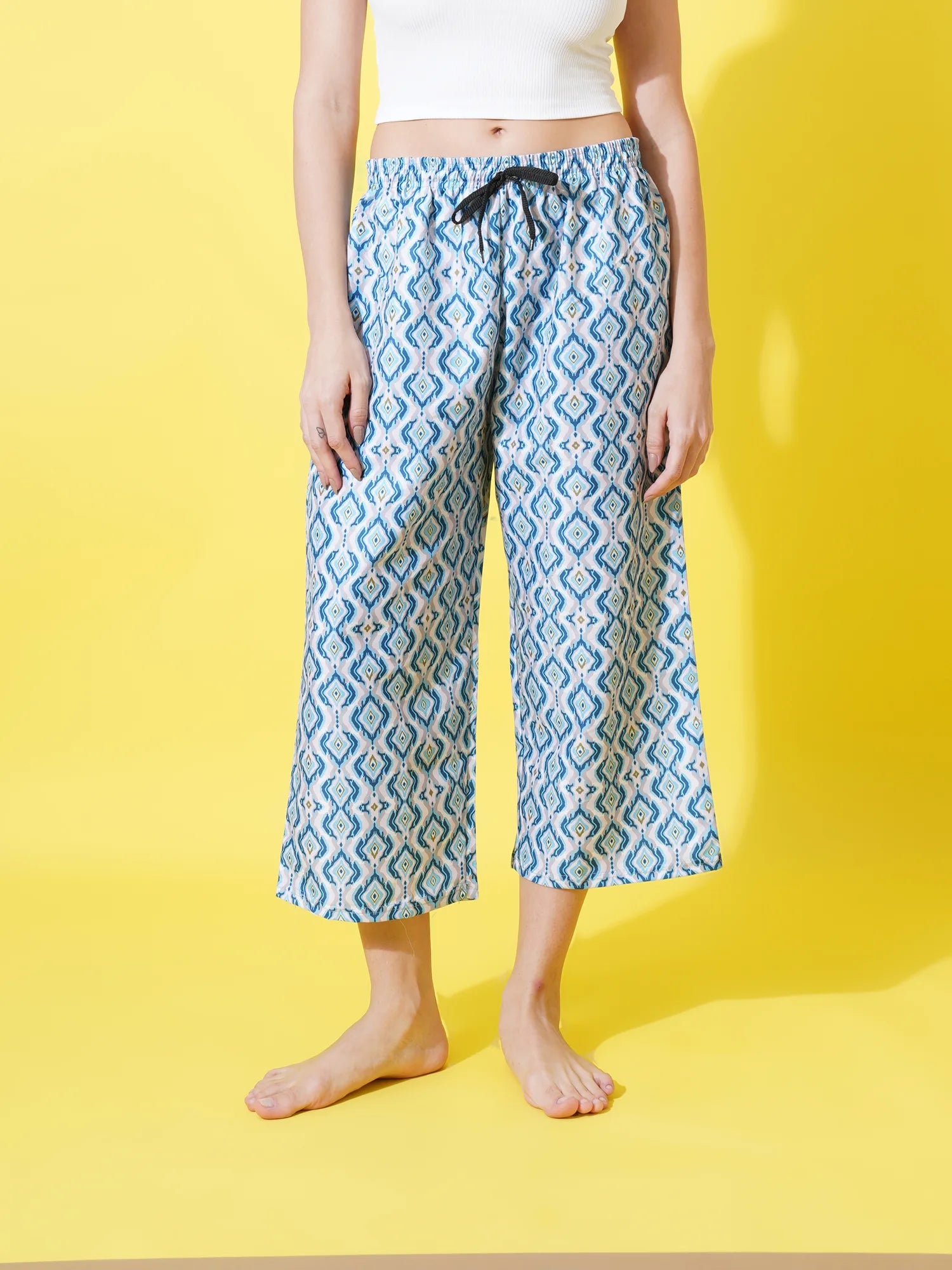 Blue Mosaic Women's Capri