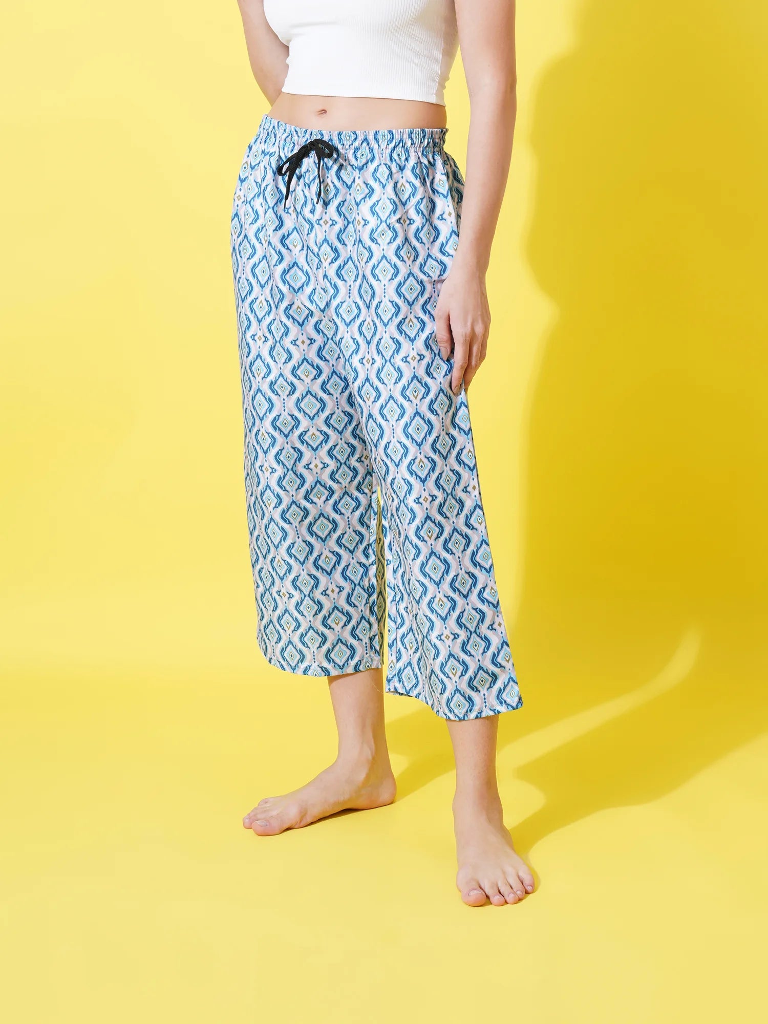 Blue Mosaic Women's Capri