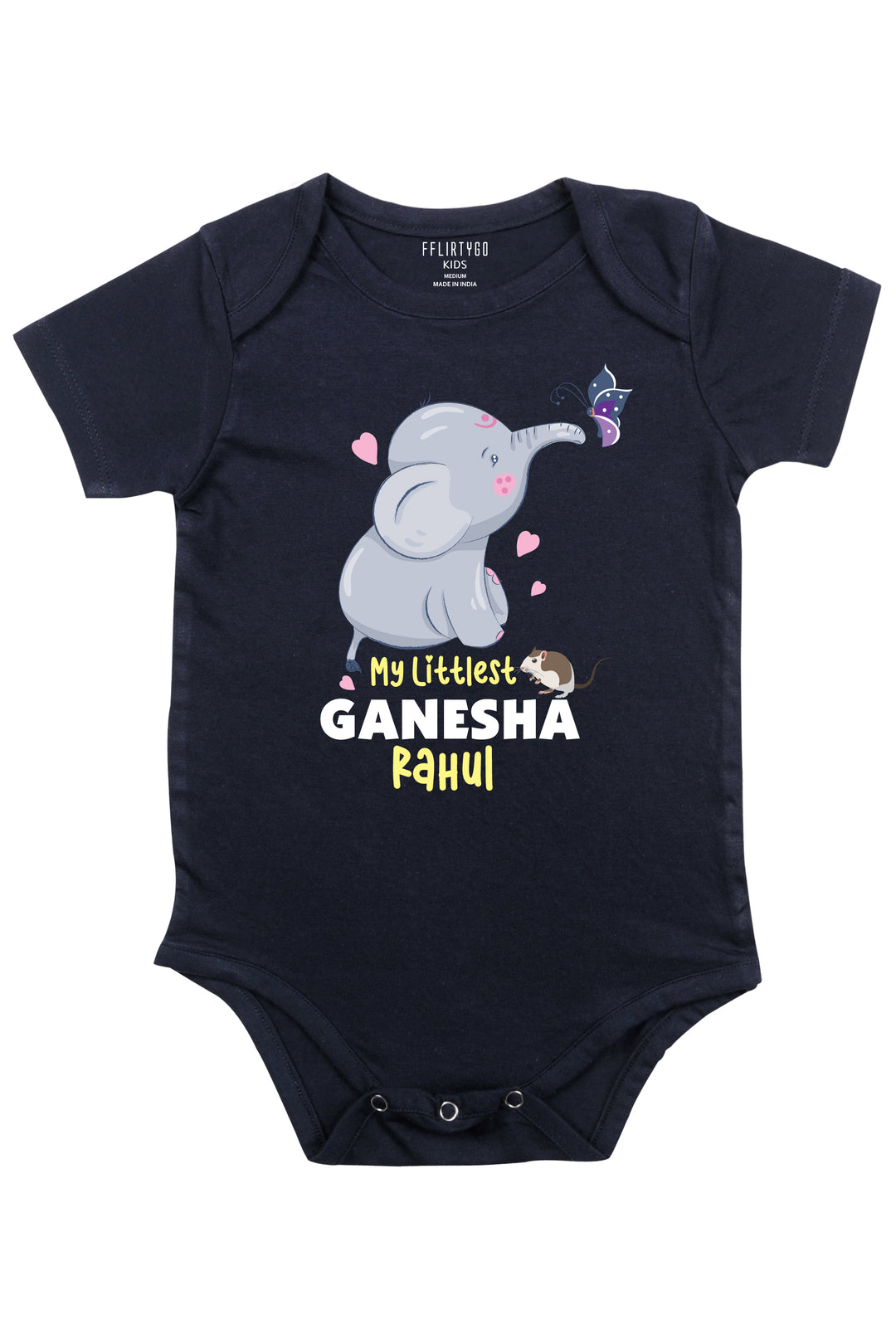 My littlest Ganesha Baby Romper | Onesies w/ Custom Name