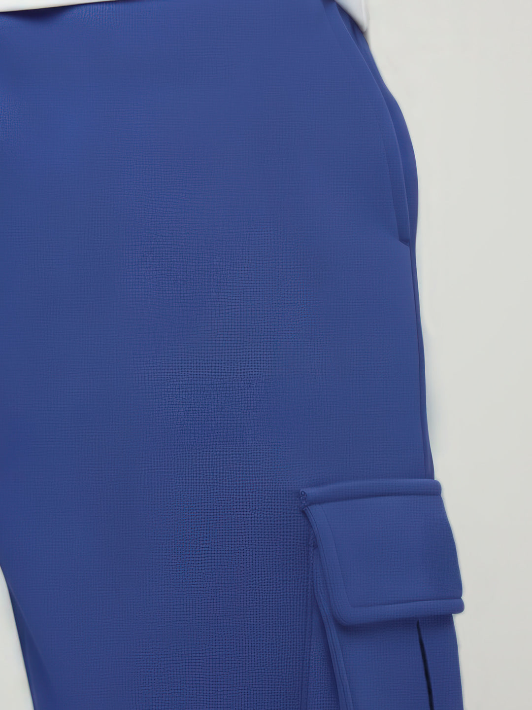 Royal Blue Cargo Joggers w/ 4 Pockets