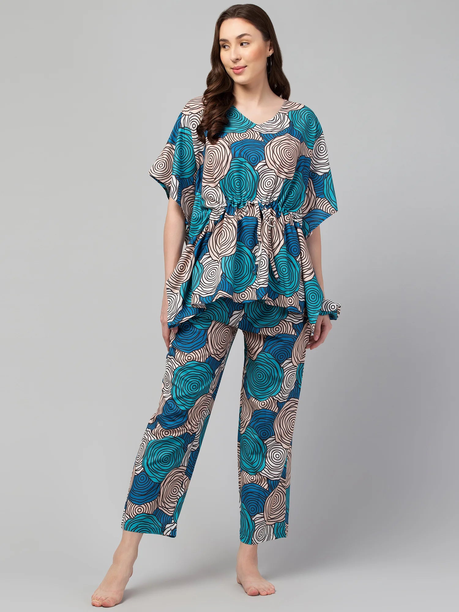 Bouquet Brilliance Kaftan Set