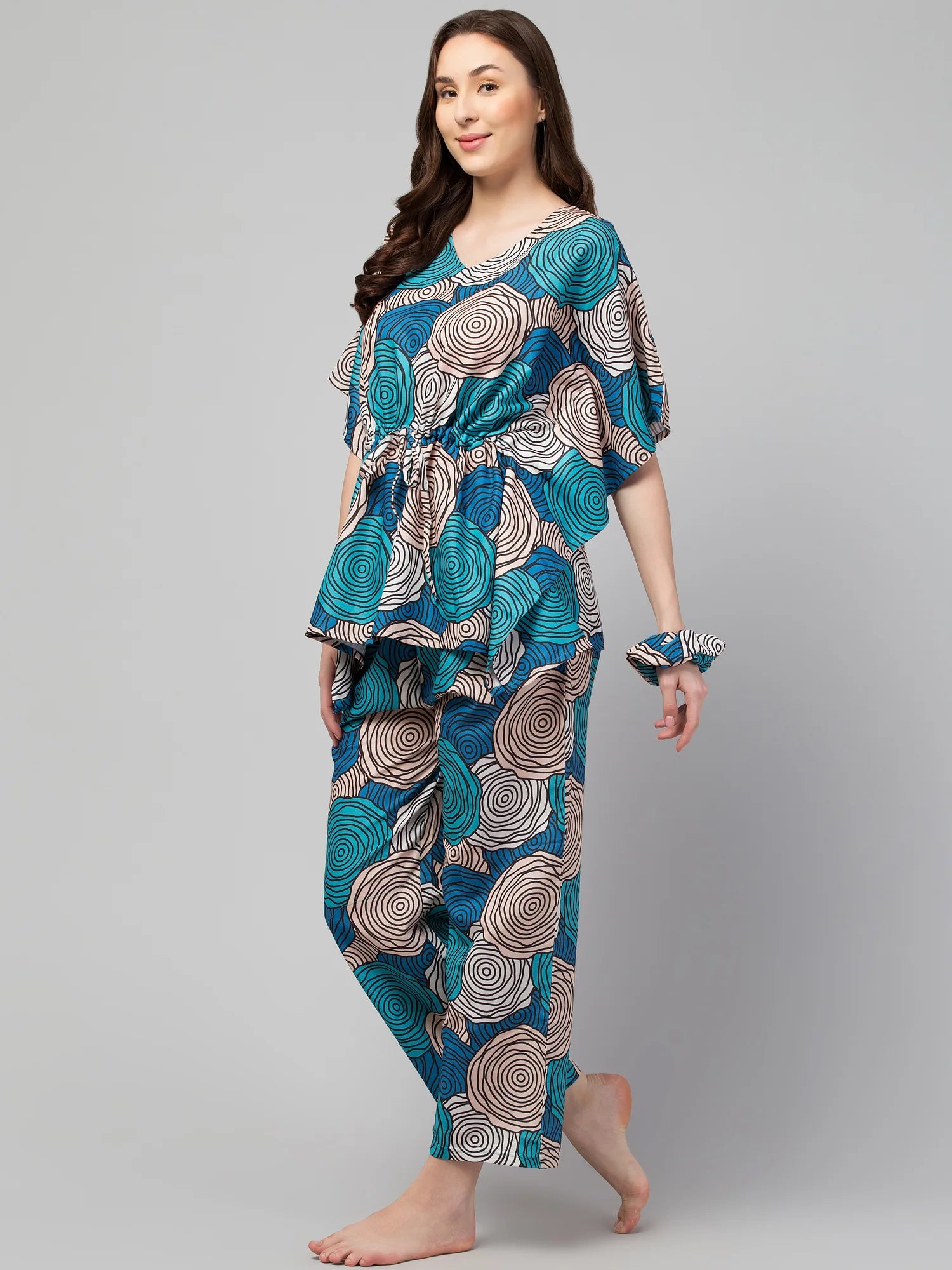 Bouquet Brilliance Kaftan Set