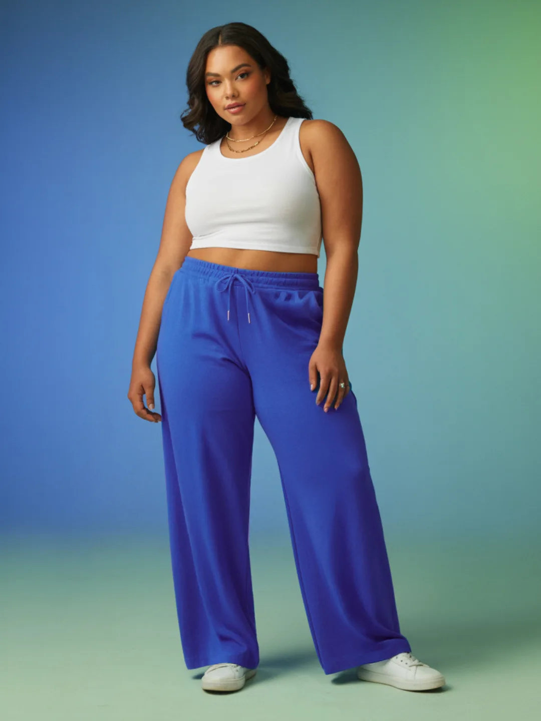 Brunch Navy Flared PJ Pants