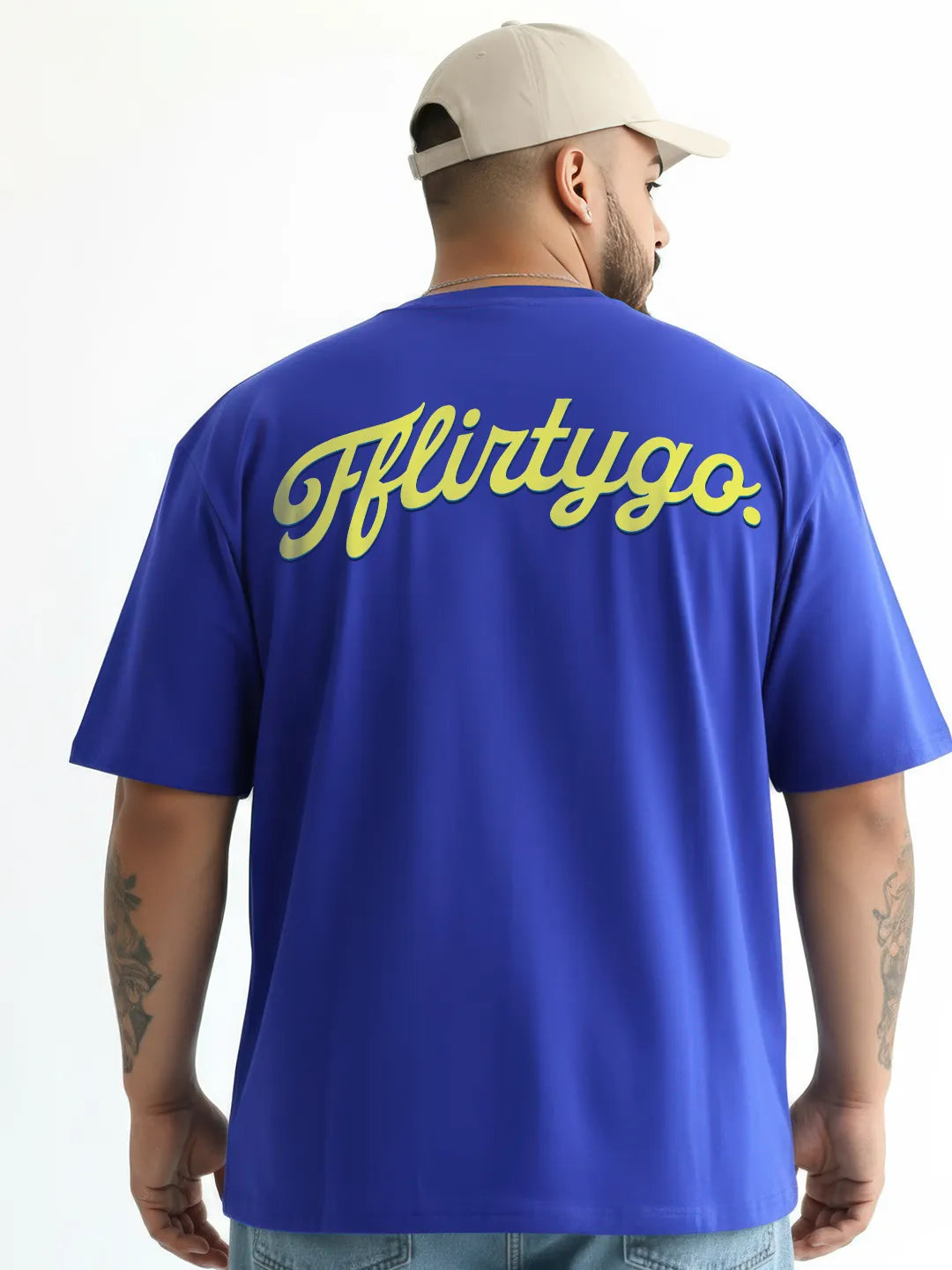 Busy Fflirtygo Mens Oversized T-Shirt